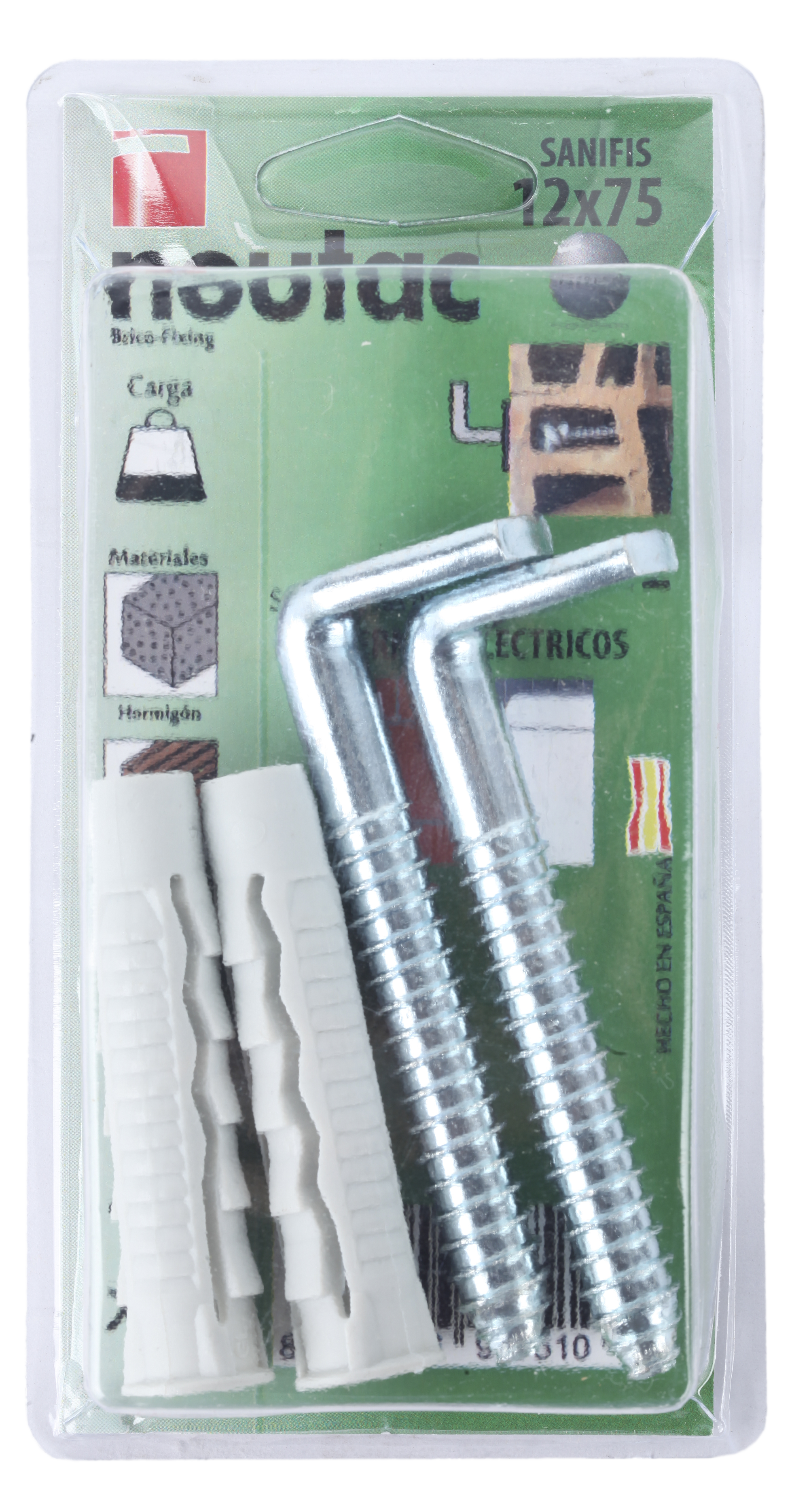 2 buchas nylon 12X60MM ESCÁPULA - 4