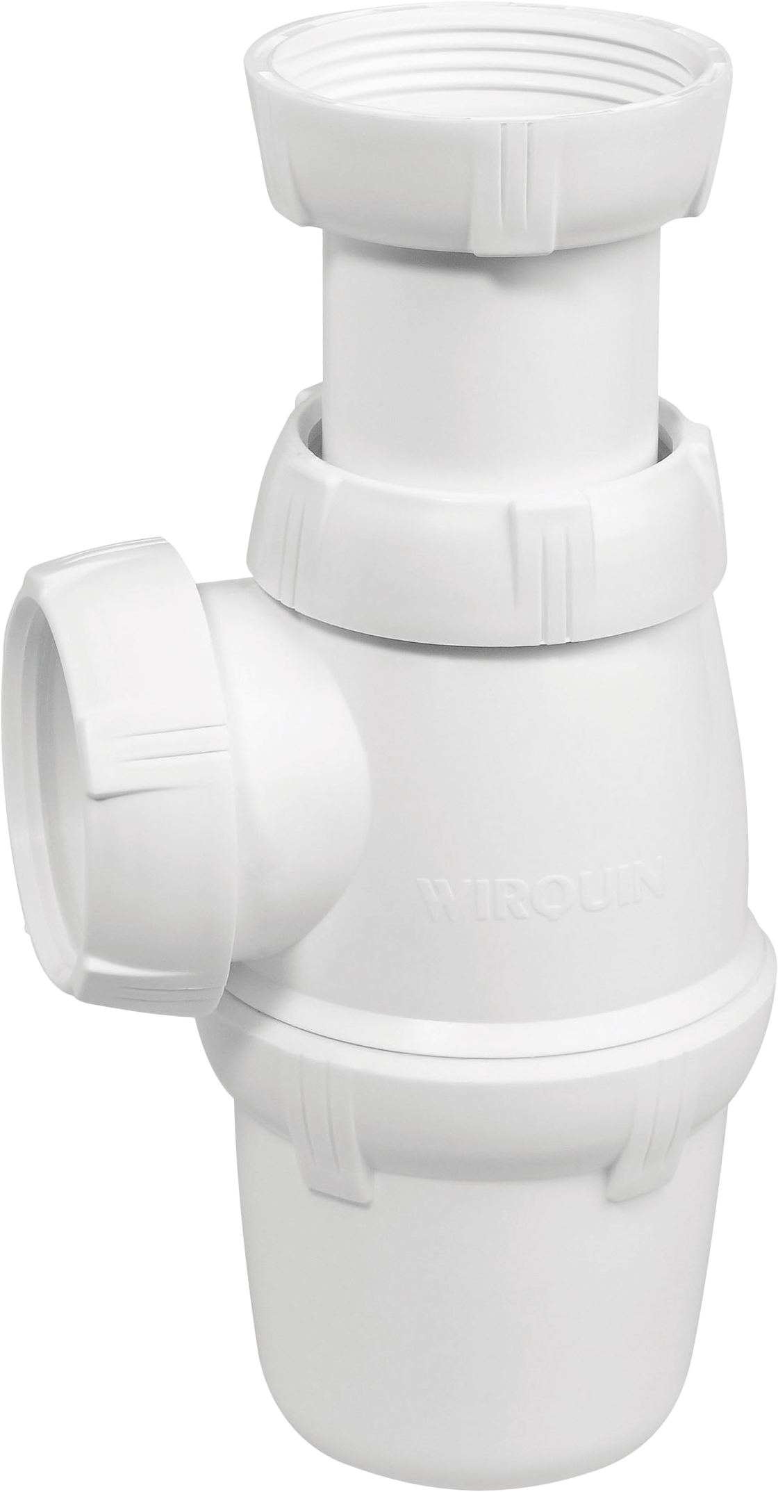 Sifón botella abierto fregadero 1 seno