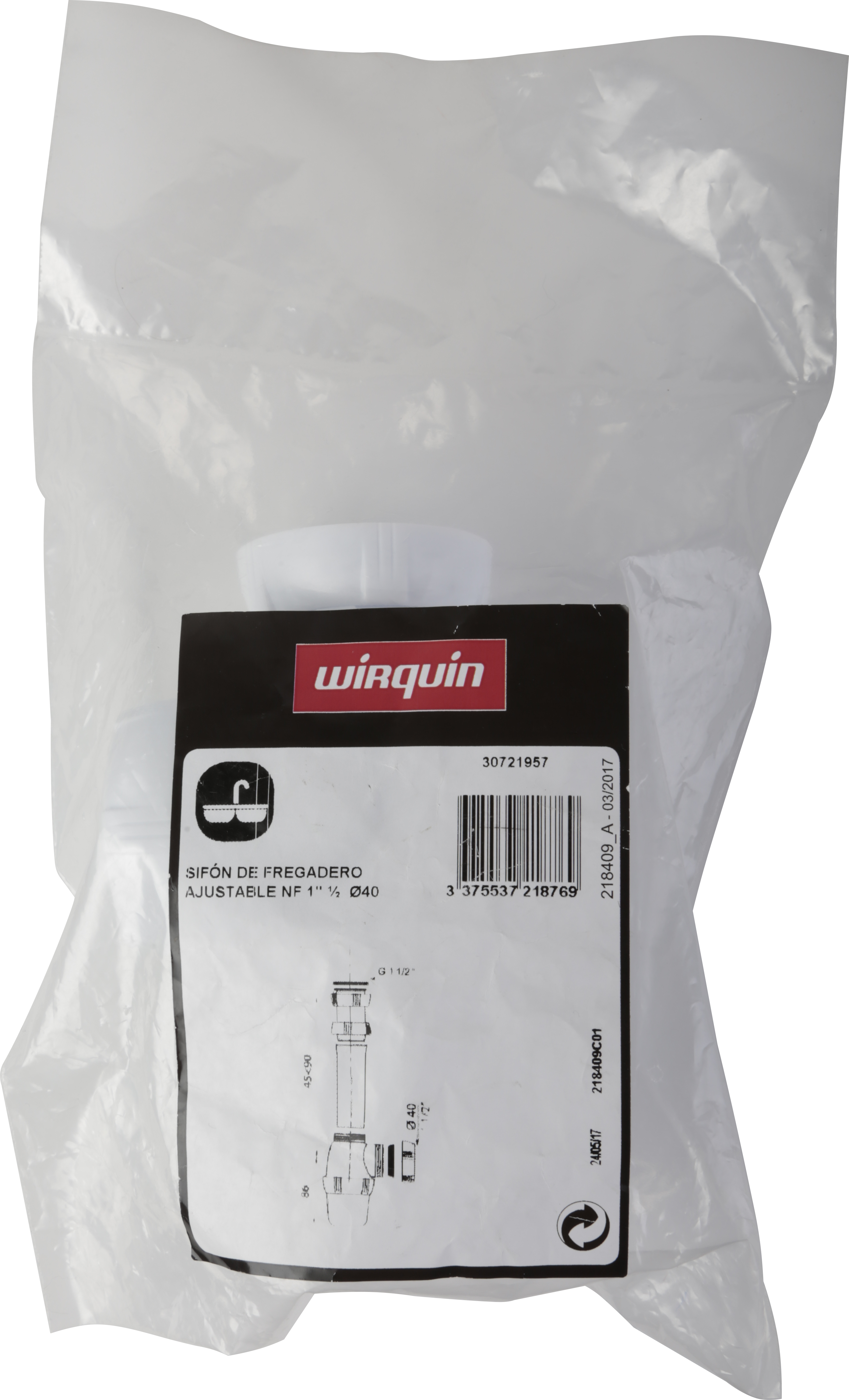 Sifão garrafa D40 - 5