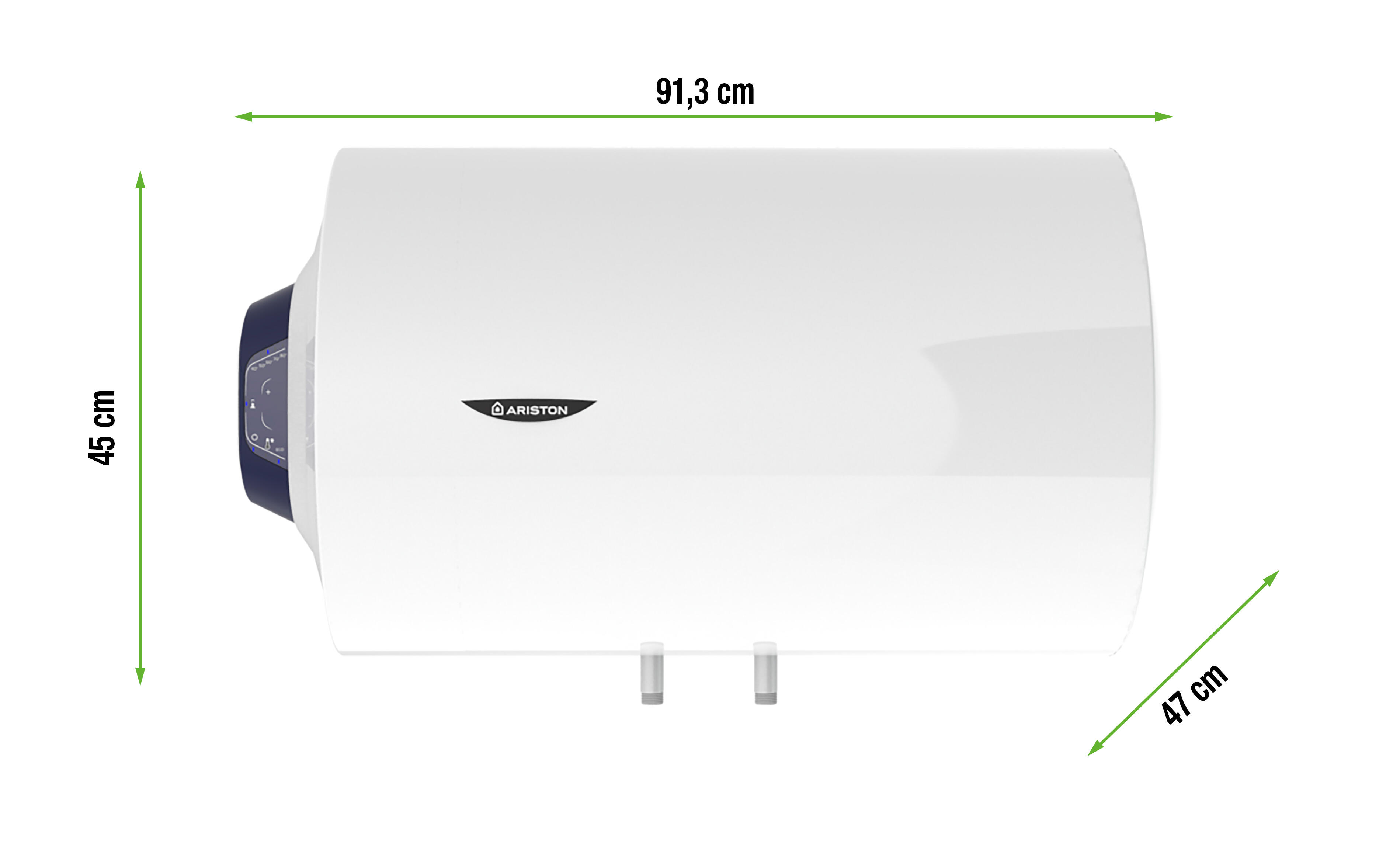 Termoacumulador ARISTON Lydos Eco H 100 litros classe B - 2
