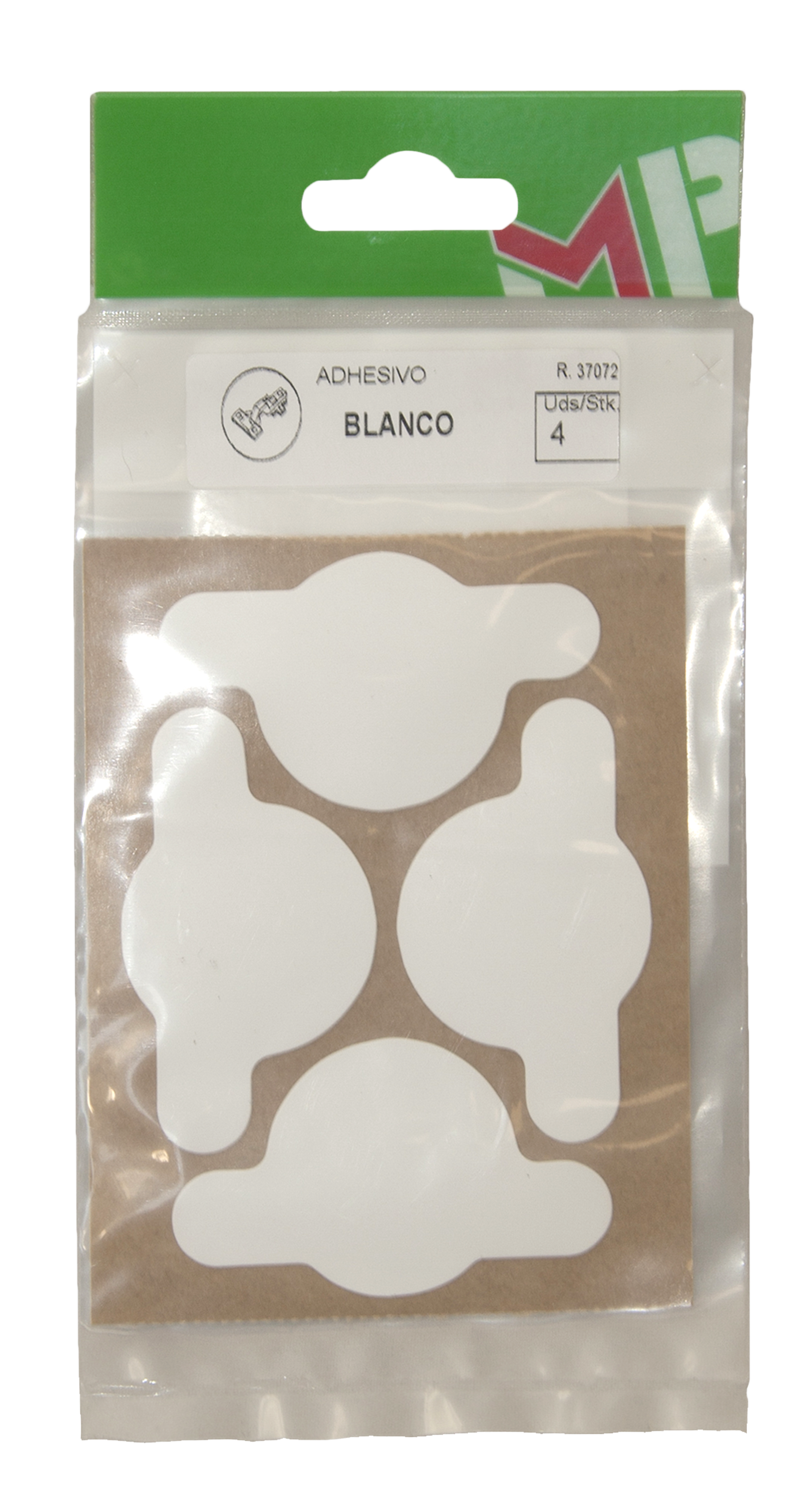 Embellecedor de bisagra de abs blanco de 1.5x4.5 cm - 2