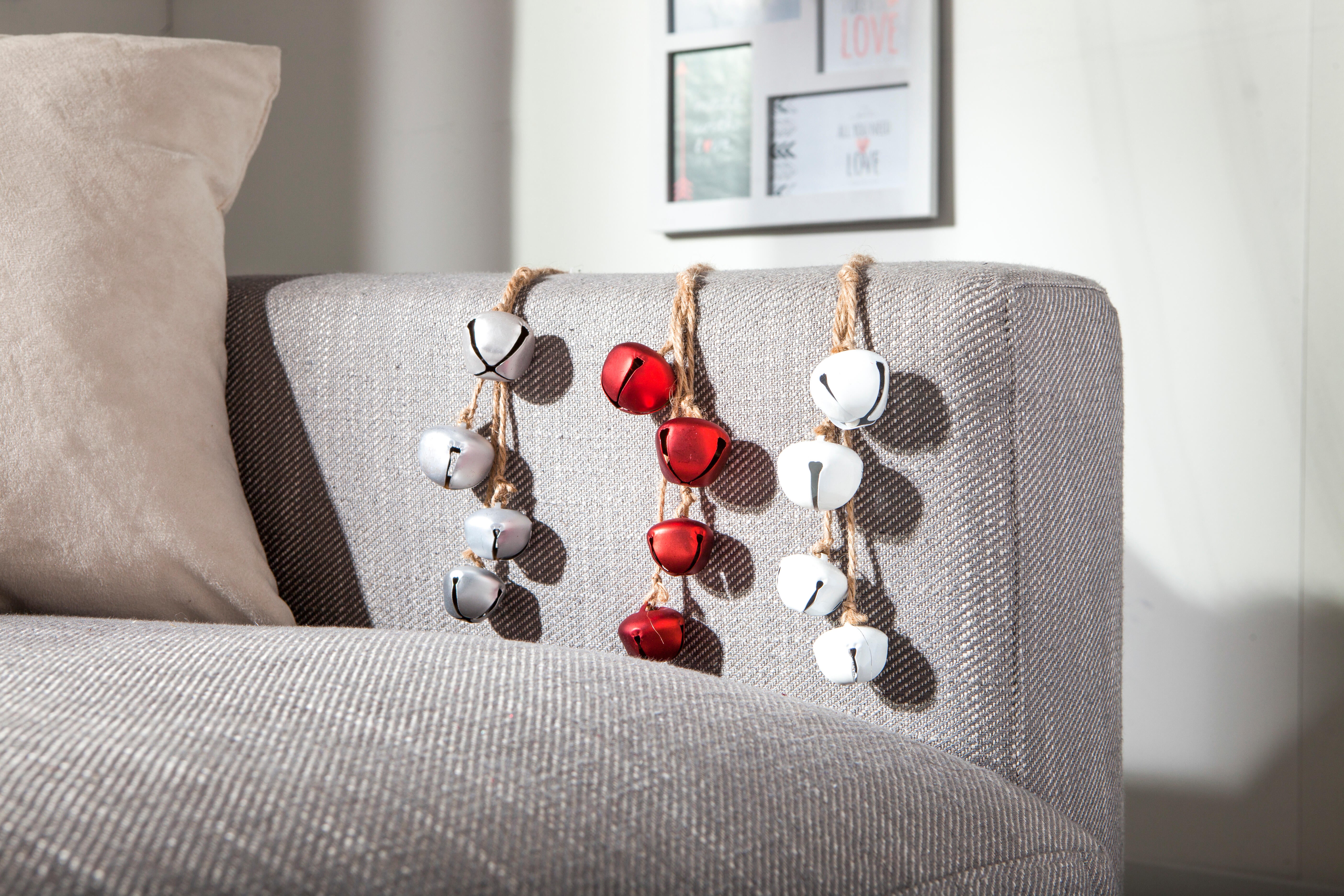 Decorazione per albero di natale in ferro multicolore H 24 x L 3.5 x P 3.5 cm - 2