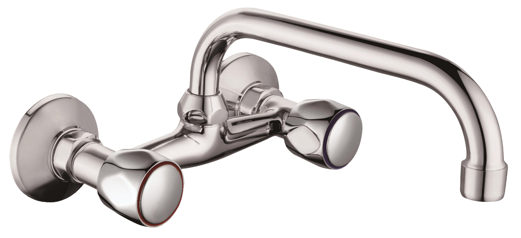 Torneira de parede cromada Delinia Marin - 2