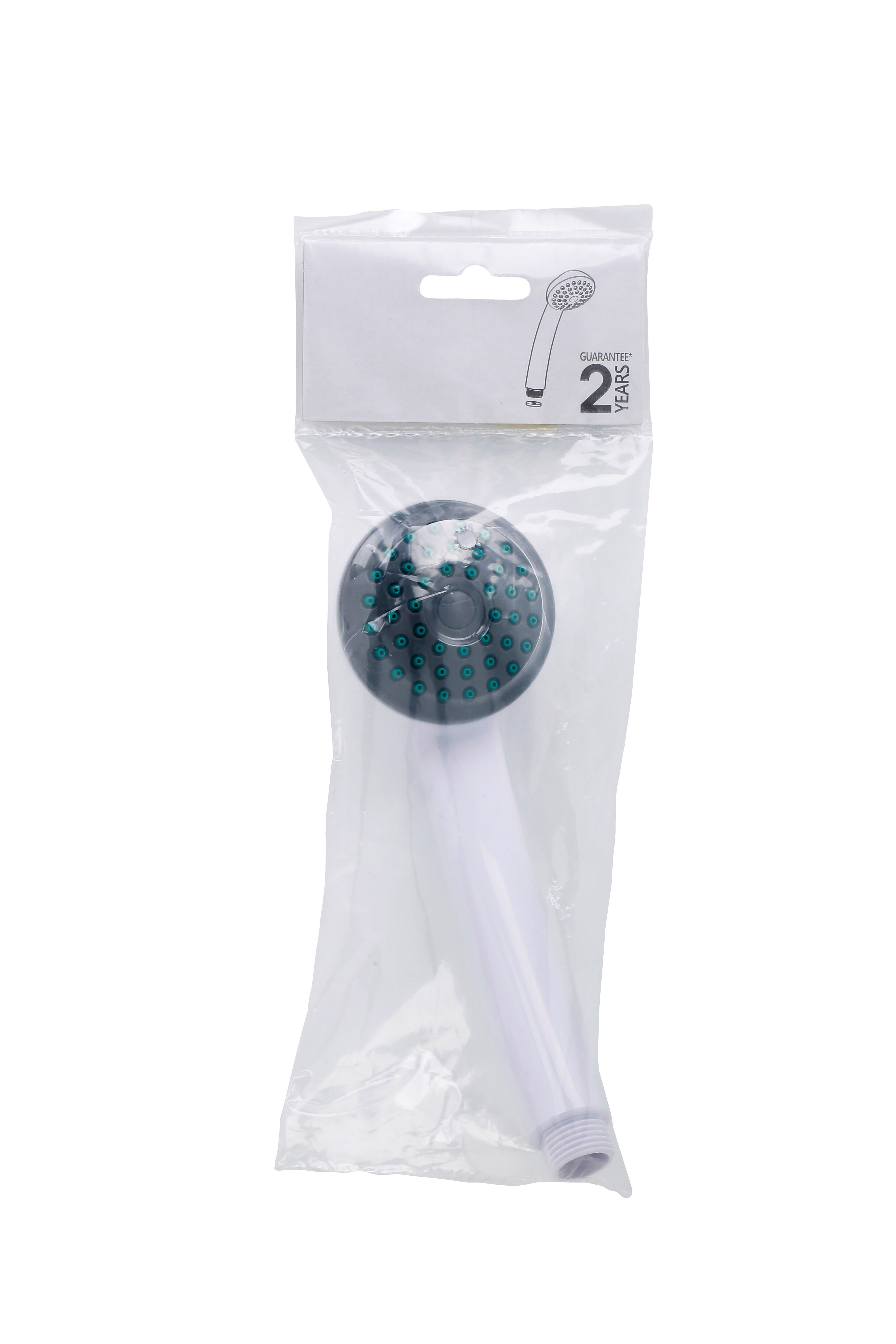 Chuveiro de mão 1 jato branco anti-cálcario Simple - 4