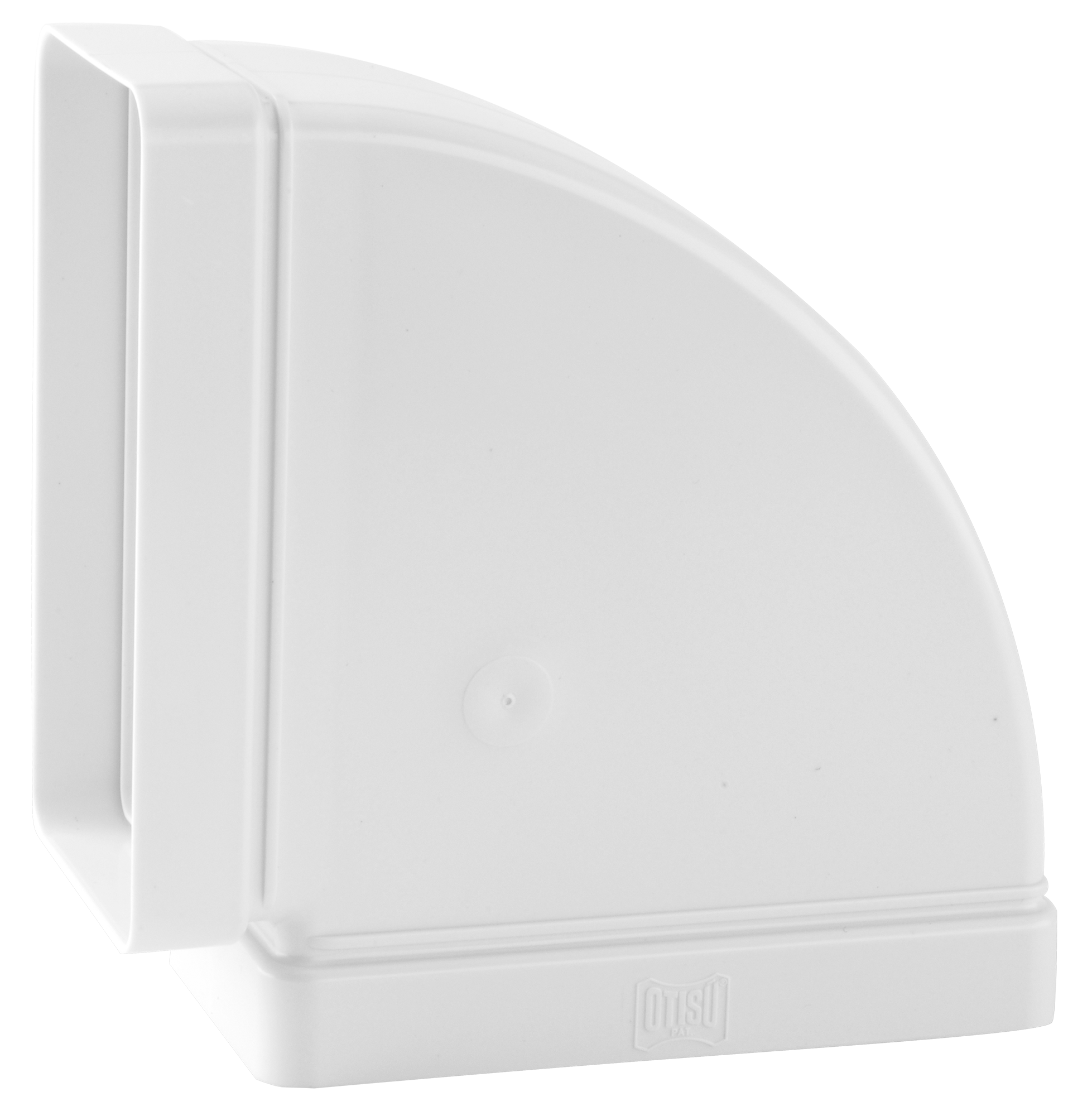 Codo horizontal rectangular 90 110x55