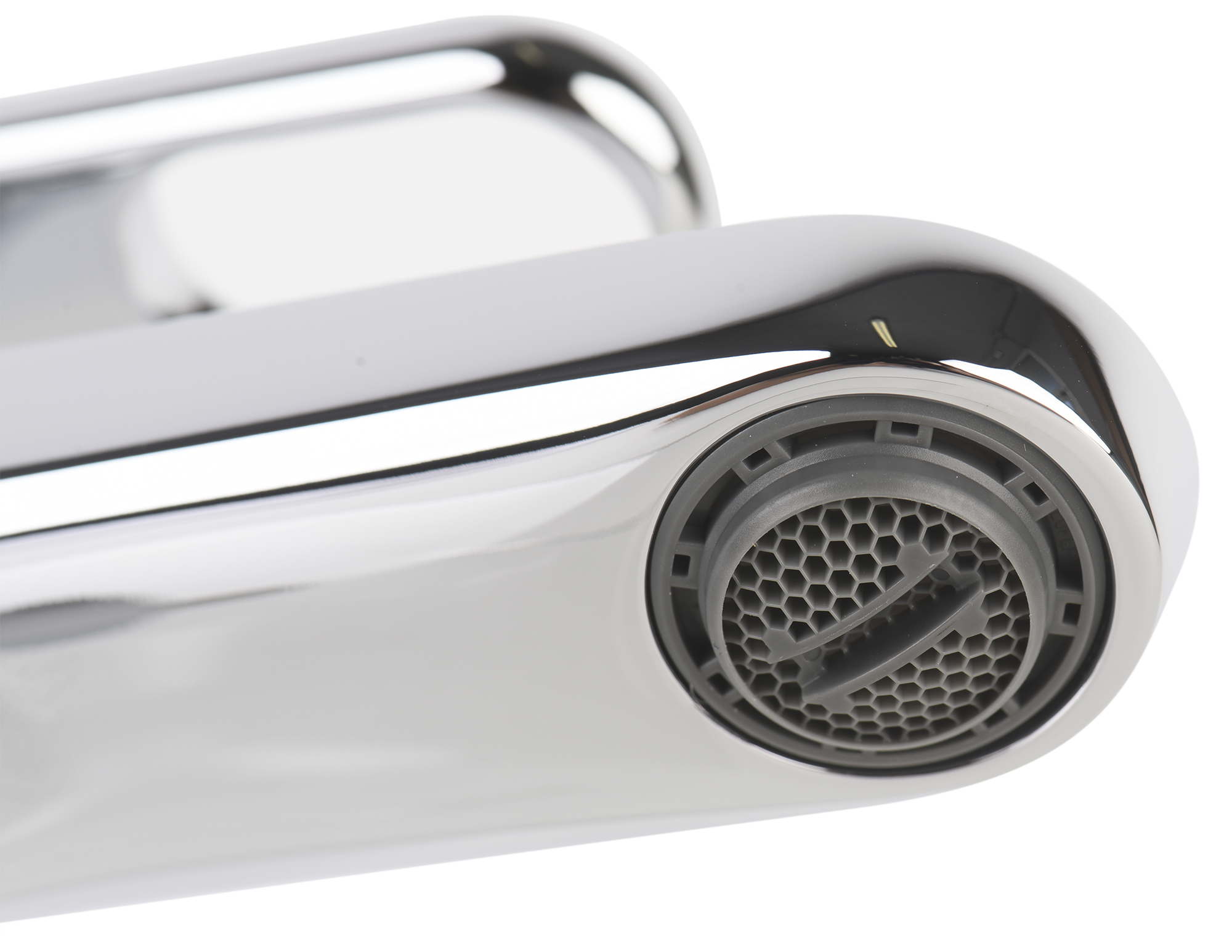 Grifo de lavabo ROCA Atis monomando cromo brillo. Apertura en frío. Antical. Latón - 7