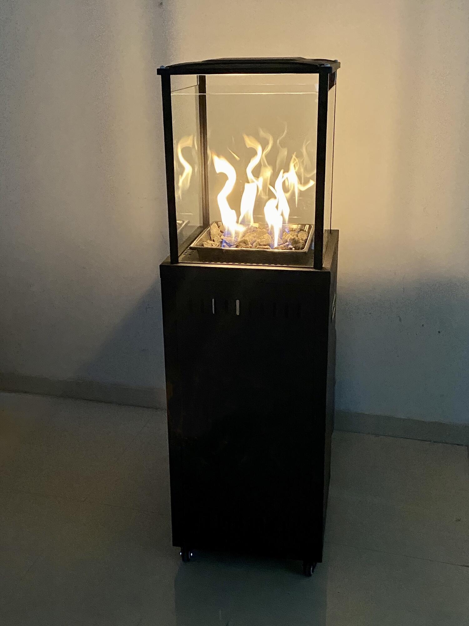 Estufa de gas para exterior britec samoa