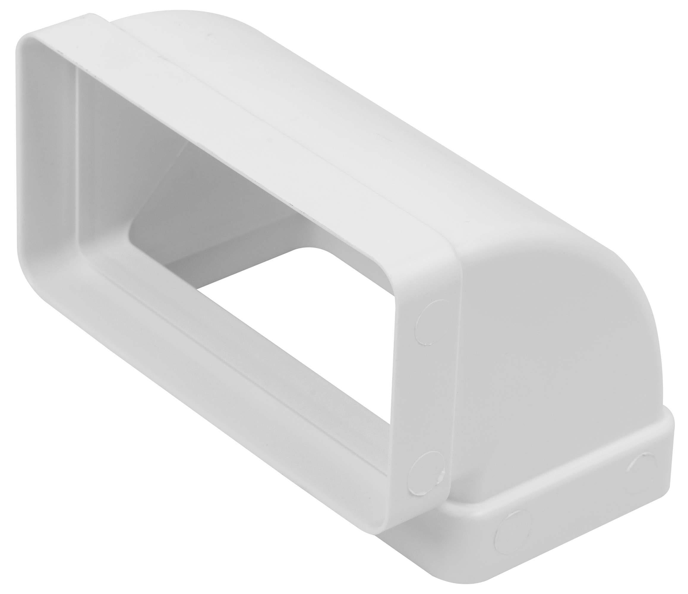 Codo vertical rectangular 90º 150x75 mm