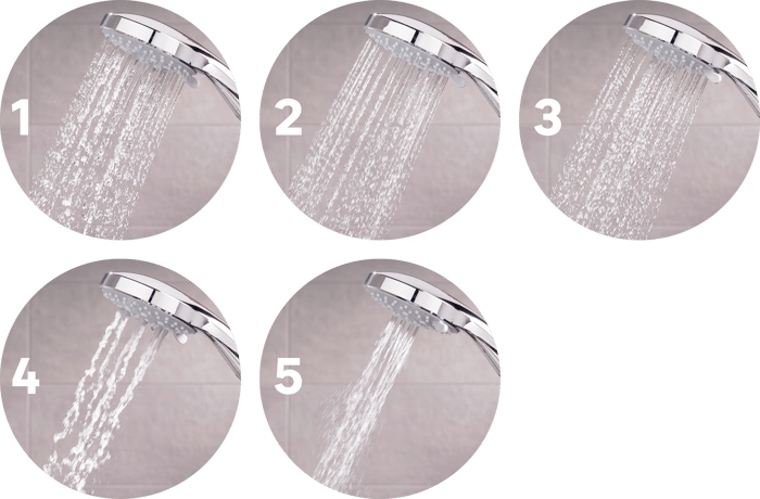 Alcachofa de ducha Cinco