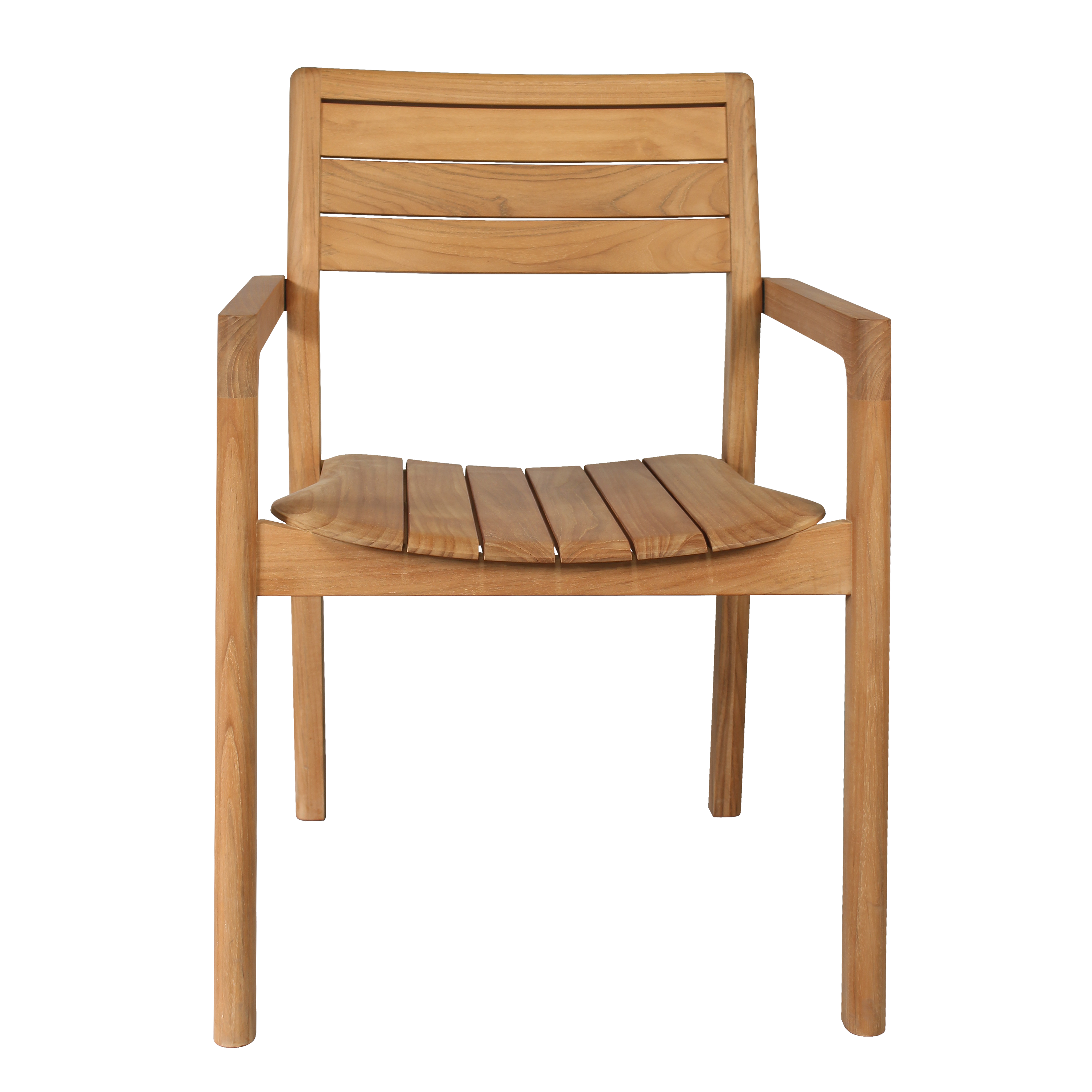 Fauteuil de jardin NATERIAL en teck marron - 7
