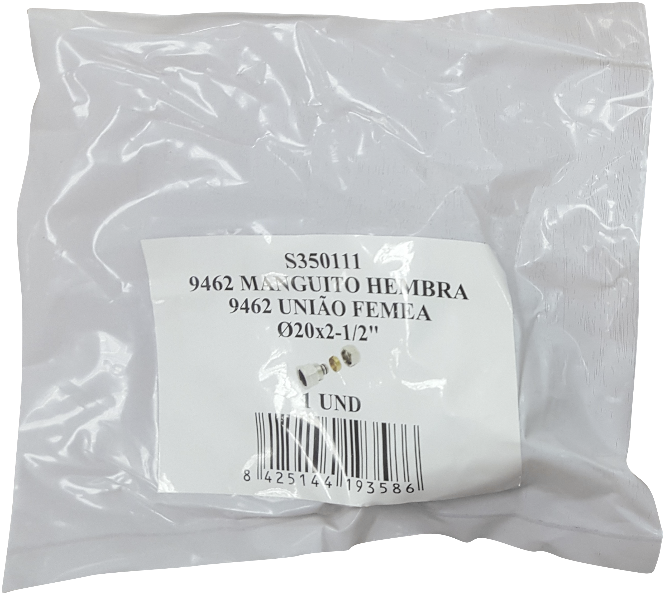 Enlace Comprensión de Ø20 mm Hembra 1/2