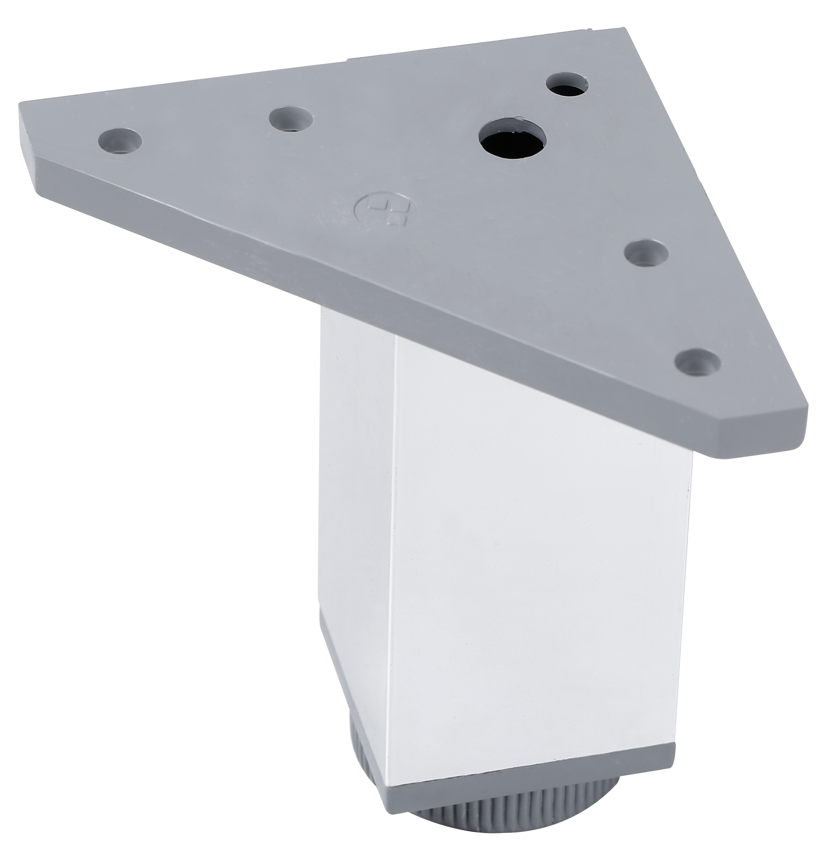 4 pés quadrados 40X40MM CROMADO - 3