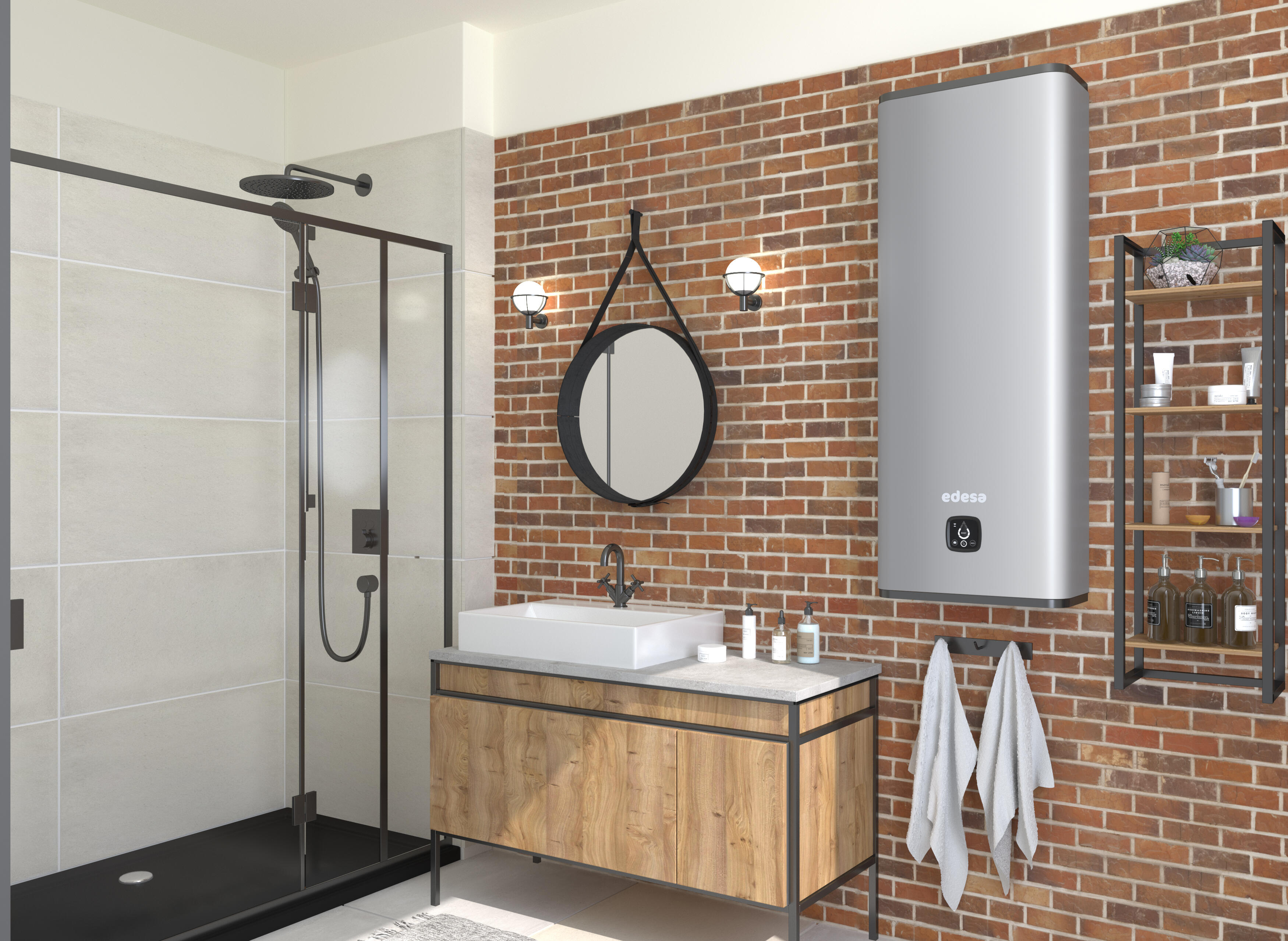 Termoacumulador elétrico EDESA FLAT 50L - 3