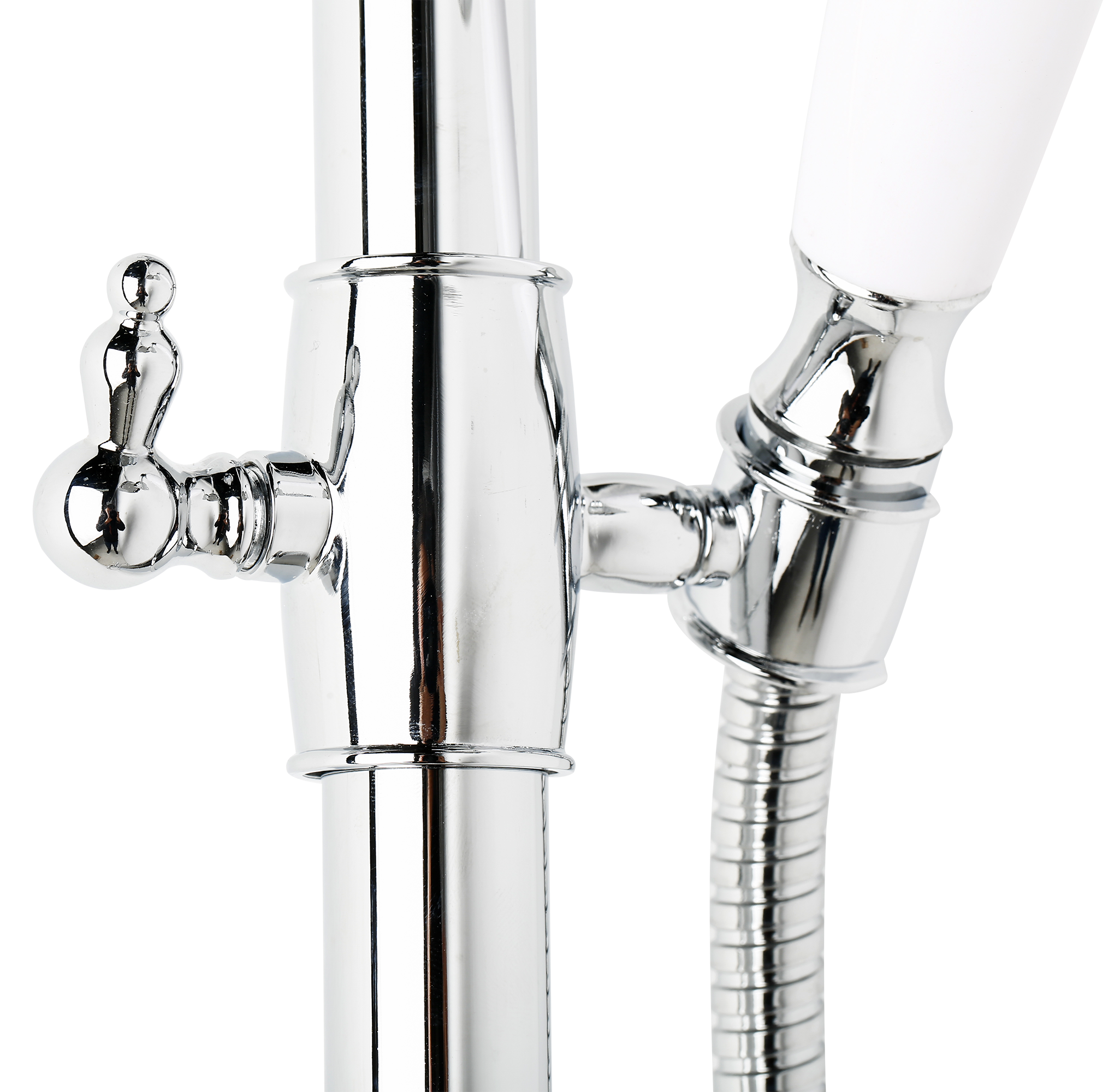 Columna de ducha monomando EDOUARD ROUSSEAU Retro  cromado - 4