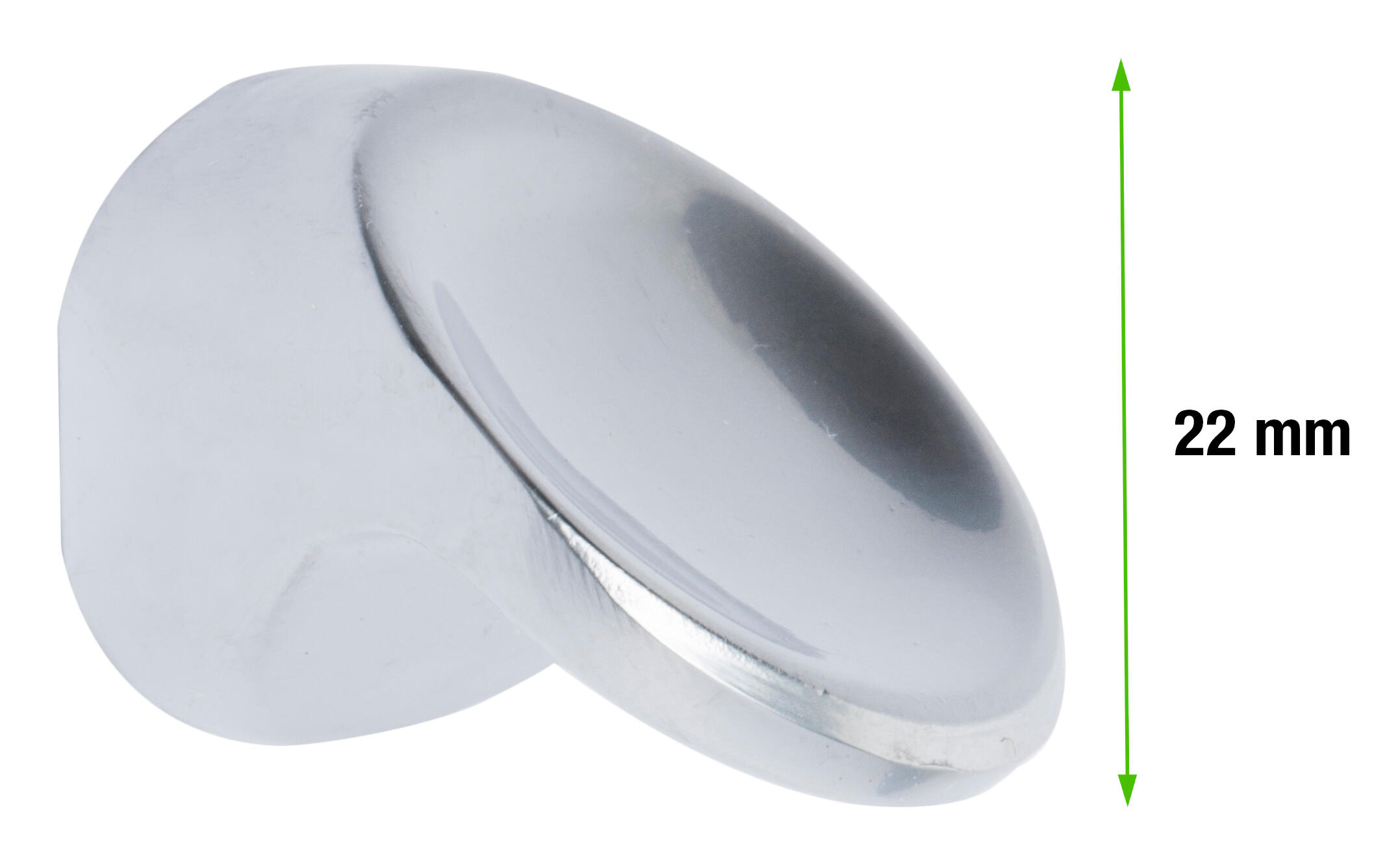 1 Pomo de mueble REI 7-753.33 gris / plata - 2