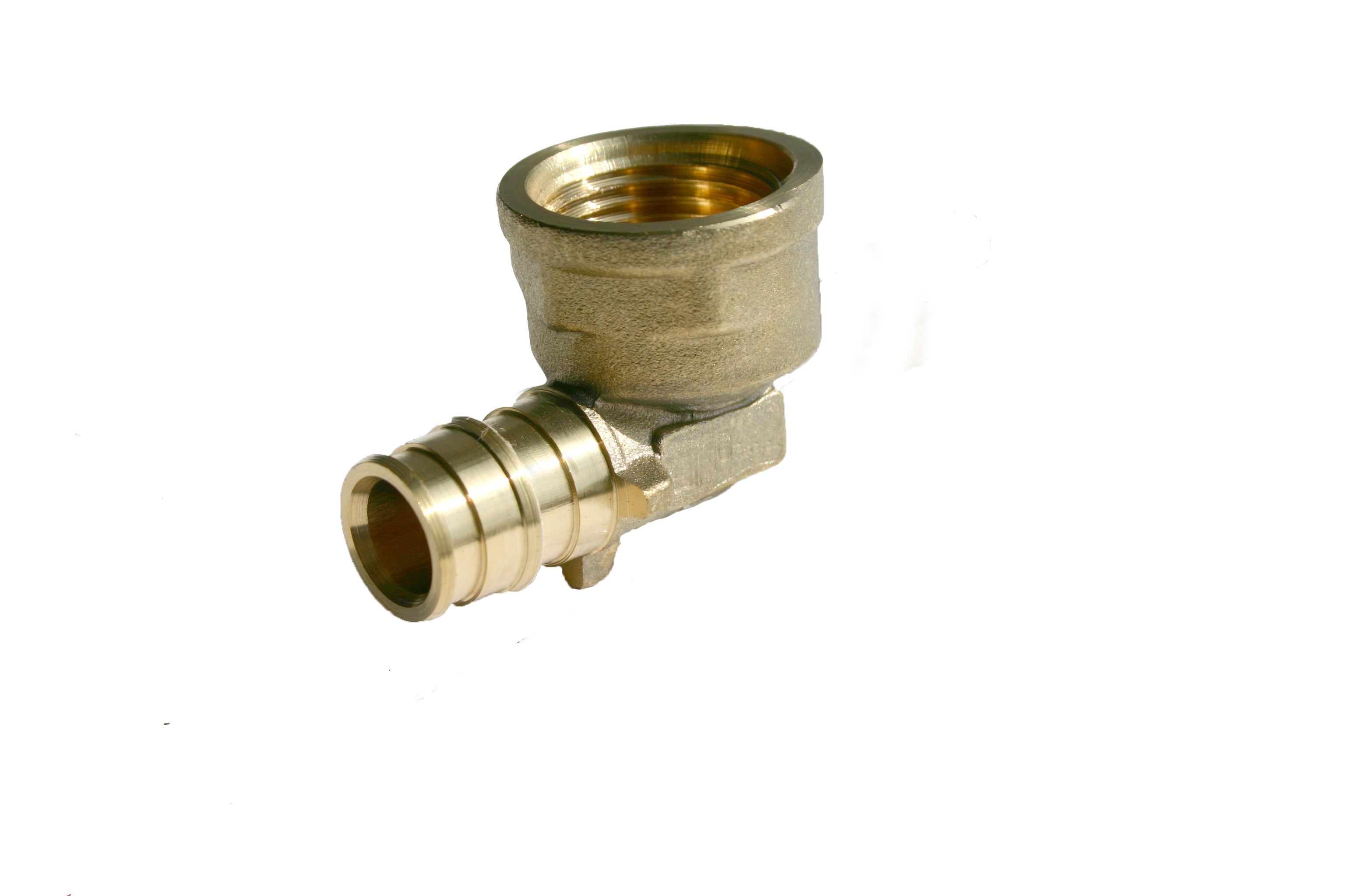 Codo hembra laton 25 x 3/4 anillo expansor