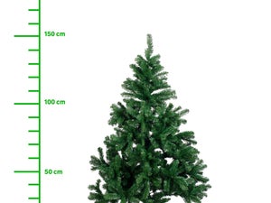 Árvore de Natal 180cm com Neve Artificial com 394 Ramos | O Meu Jardim