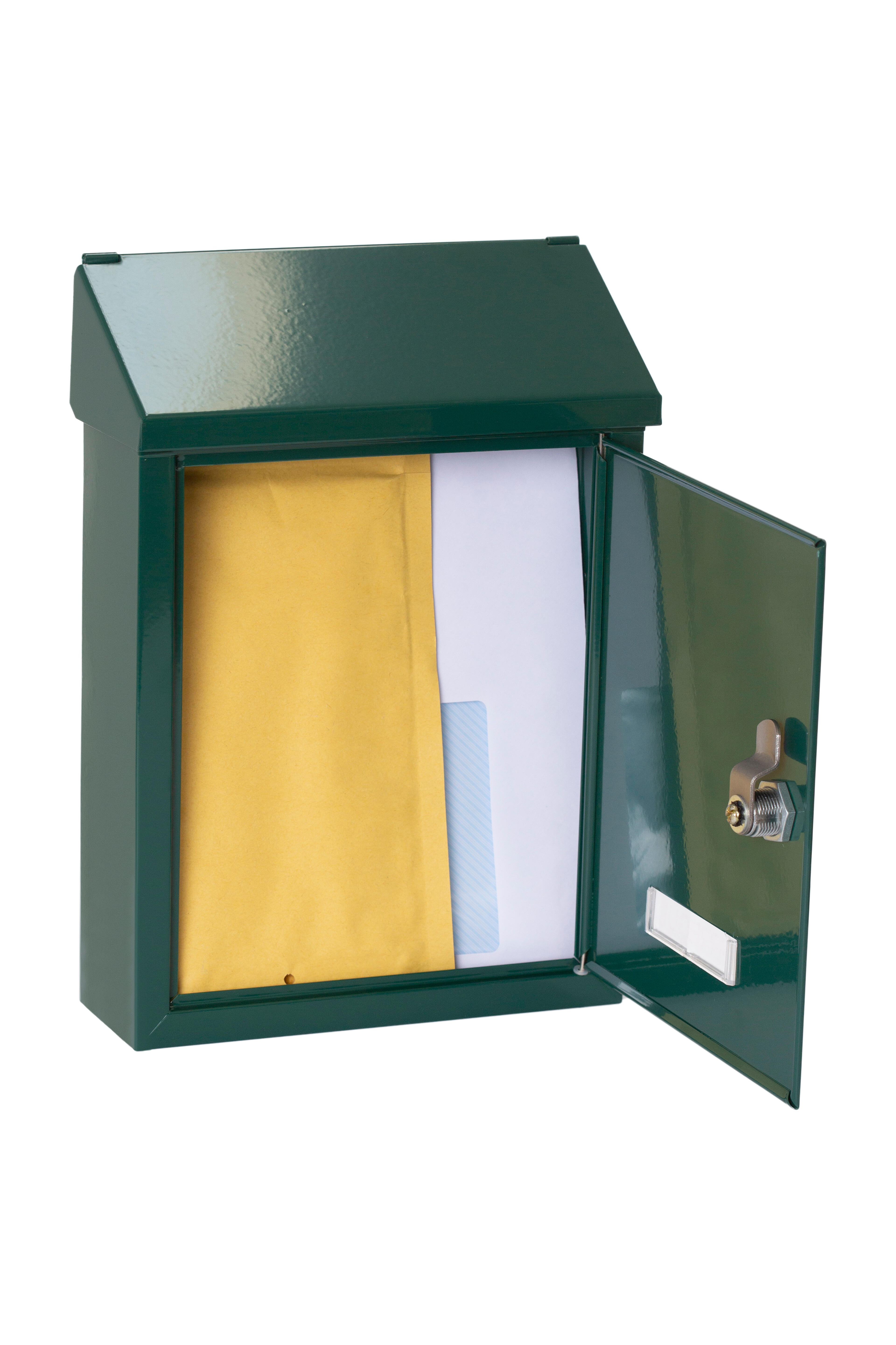 Caixa para documentos Arregui Smart aço verde 30x21.6x8cm - 12