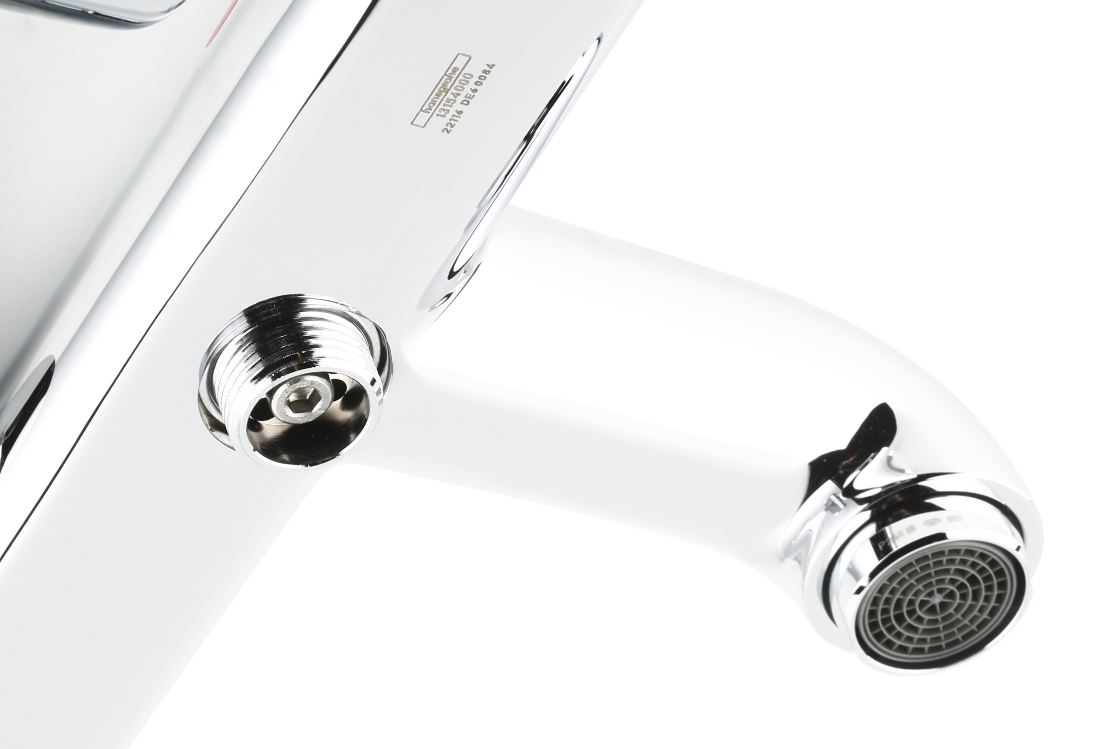 Grifo de bañera termostático HANSGROHE Myfox cromo brillo Latón - 5