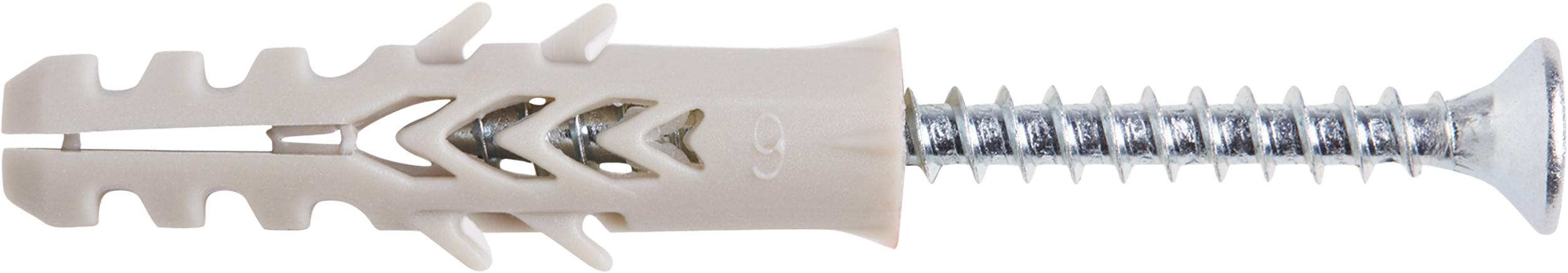 40 buchas nylon STANDERS 6X30MM COM PARAFUSO - 2