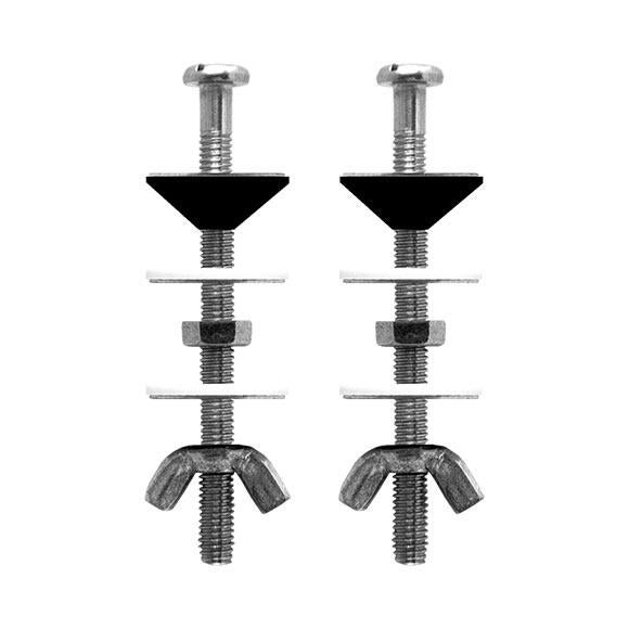 Tornillo de métrica cabeza redonda ranurada de acero ø 6 x L.80 mm