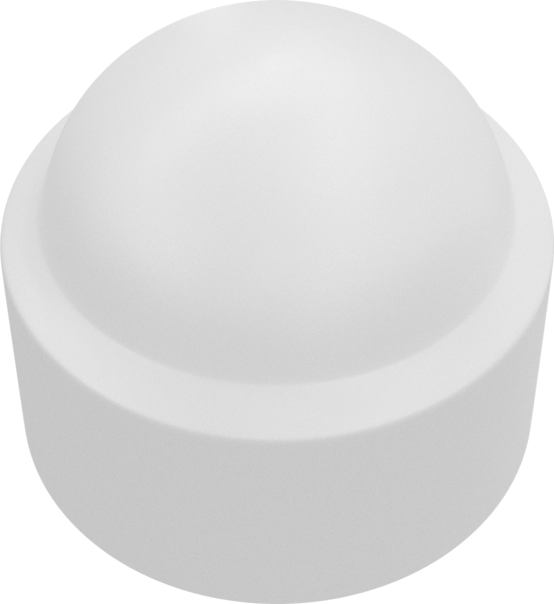 4 tapa parafusos STANDERS SEXTAVADO PLÁSTICO BRANCO D8MM - 2