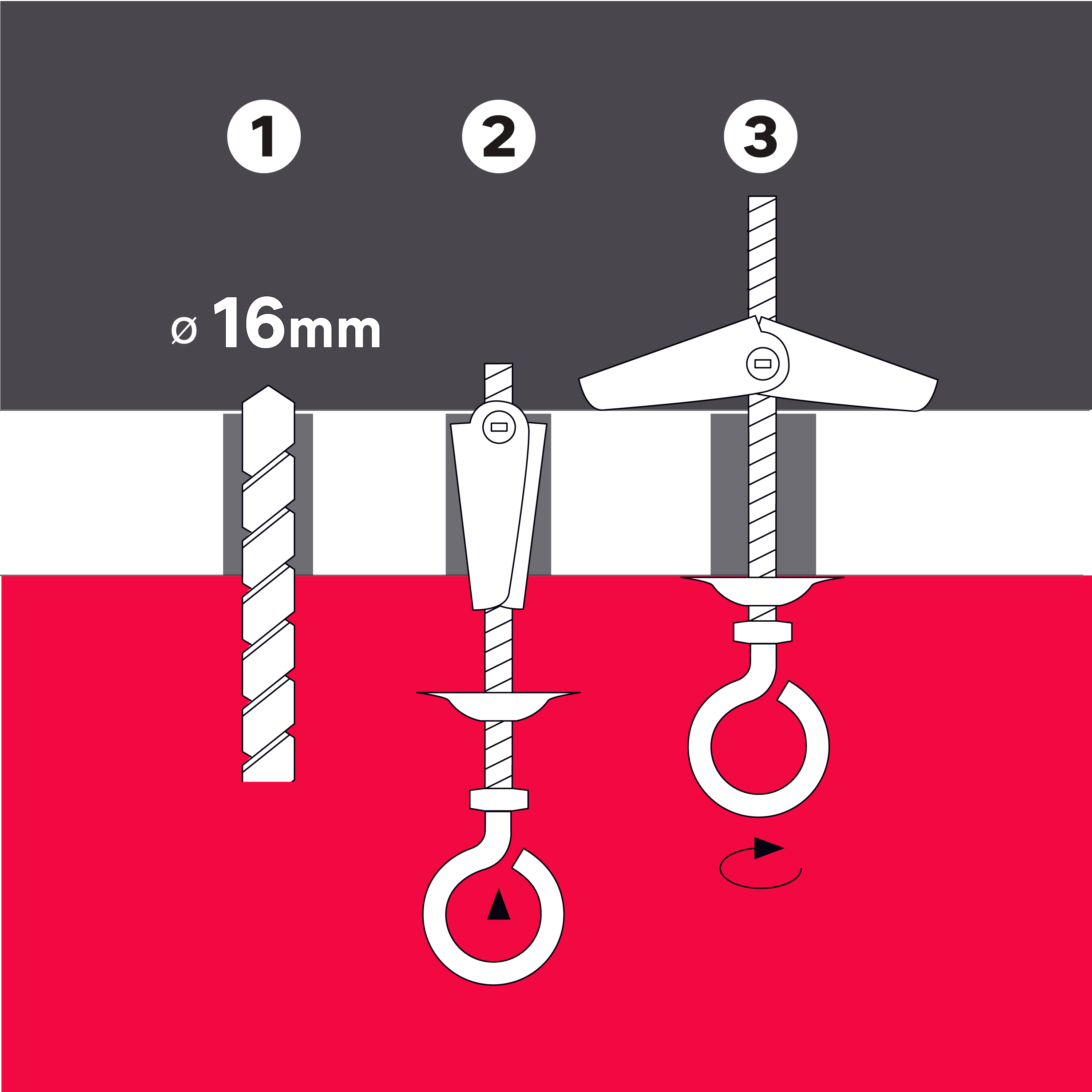 2 buchas de metal com camarão fechado 16x51 mm Standers - 4