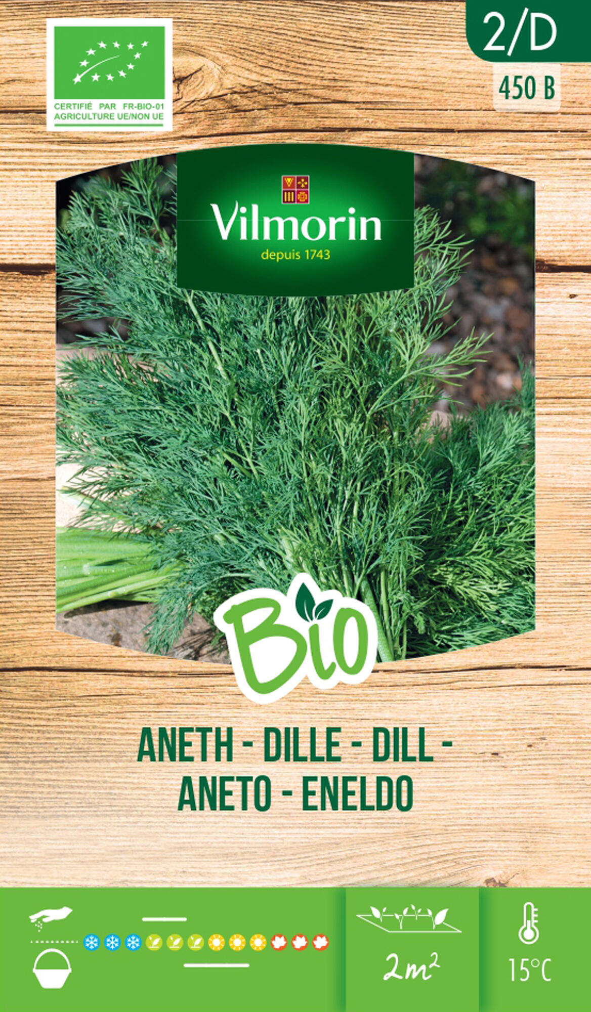 Semillas de eneldo bio