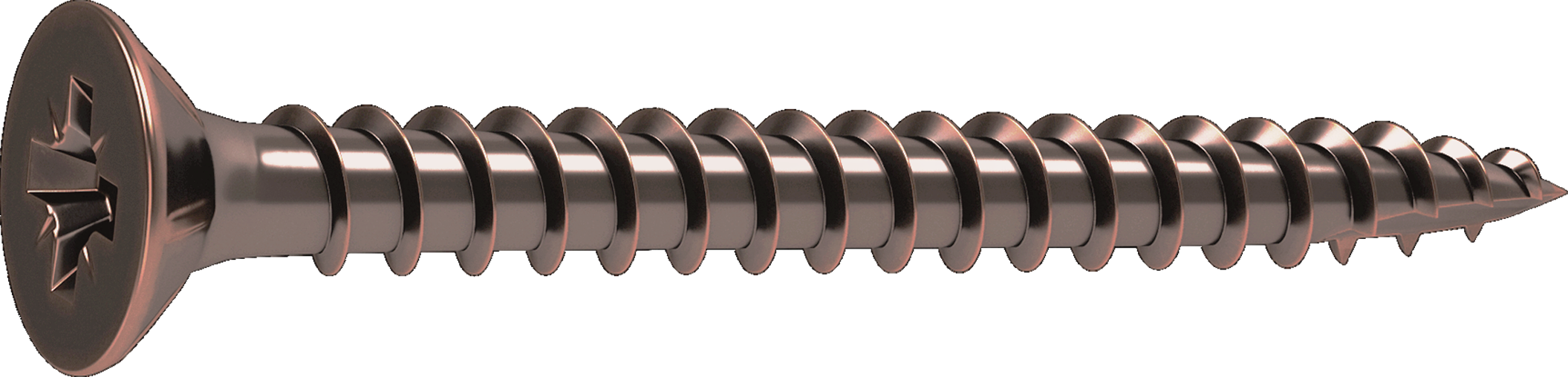 12 Tornillo para madera STANDERS pozidriv con cabeza avellanada, ø 4 x L. 30 mm - 2