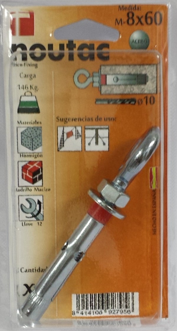 1 Bucha PITÃO 8X60MM - 5