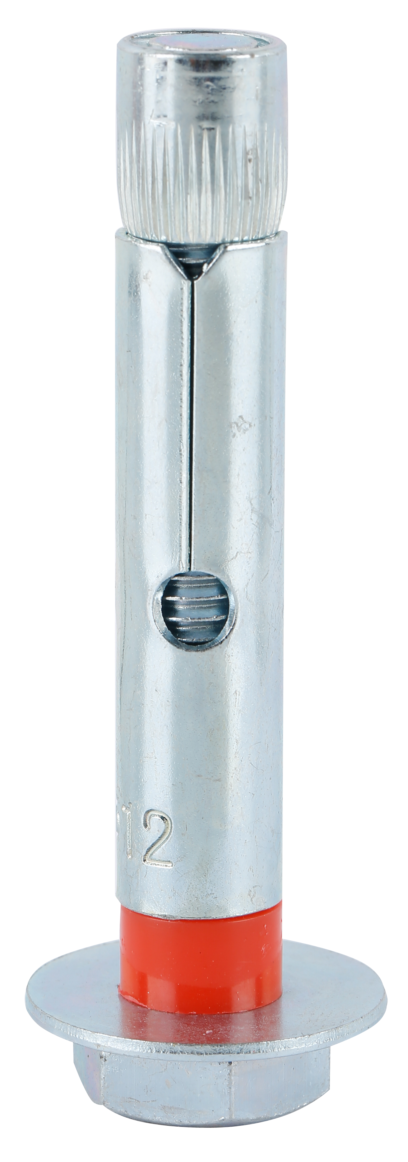 2 tacos de metal con tornillo para material macizo Ø12x70 métrica 10 - 3