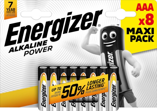 Pila LR03 AAA ENERGIZER MAX 8 batterie