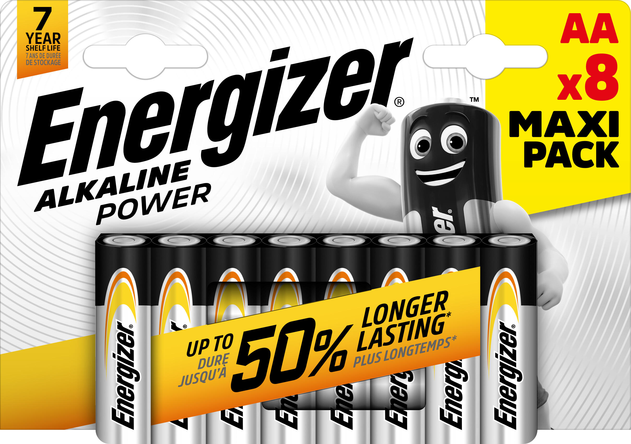 Pila LR06 ENERGIZER MAX 8 batterie - 3