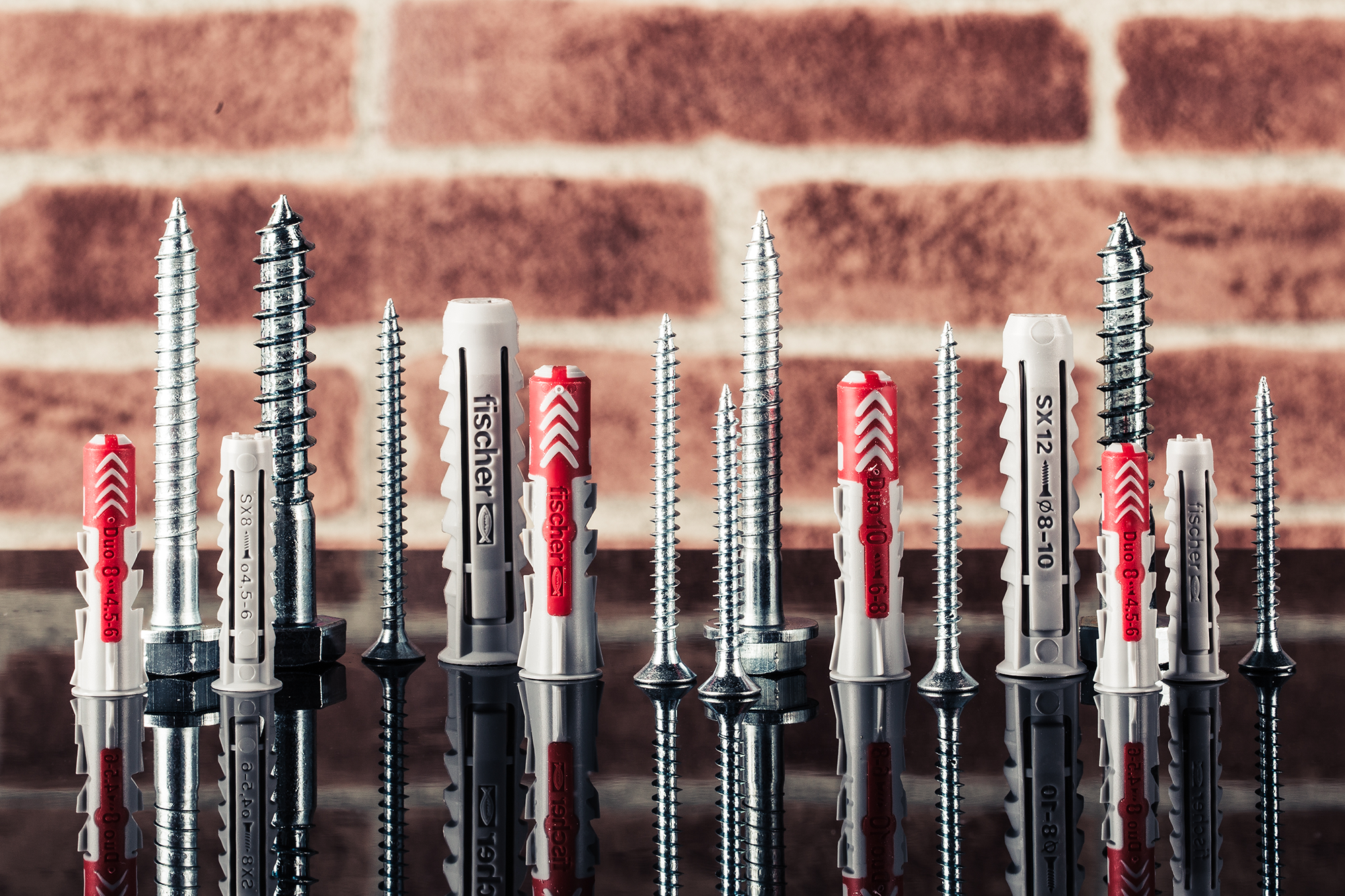 4 buchas DUOPOWER 10X50MM COM PARAFUSO - 7