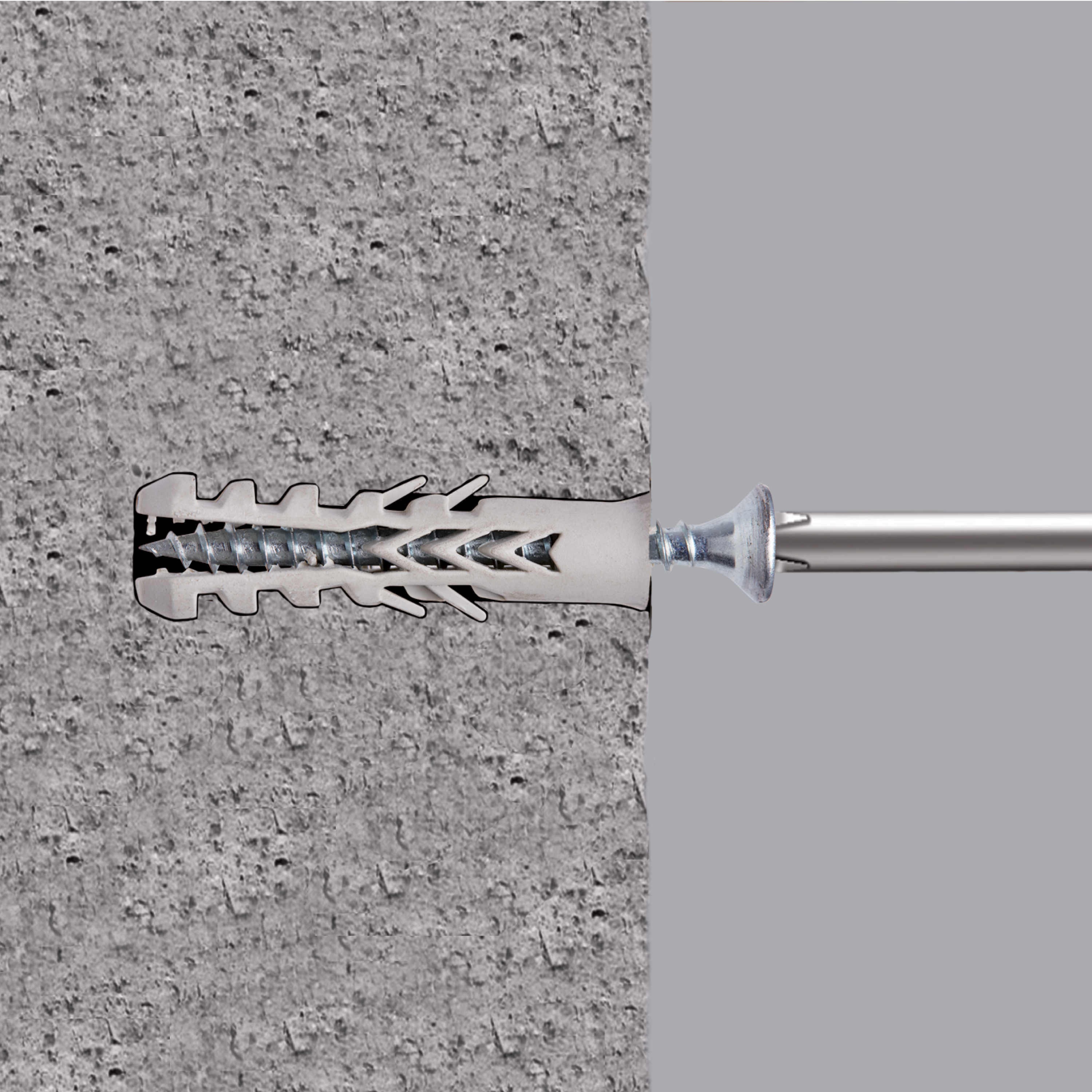 40 buchas nylon STANDERS 6X30MM COM PARAFUSO - 6