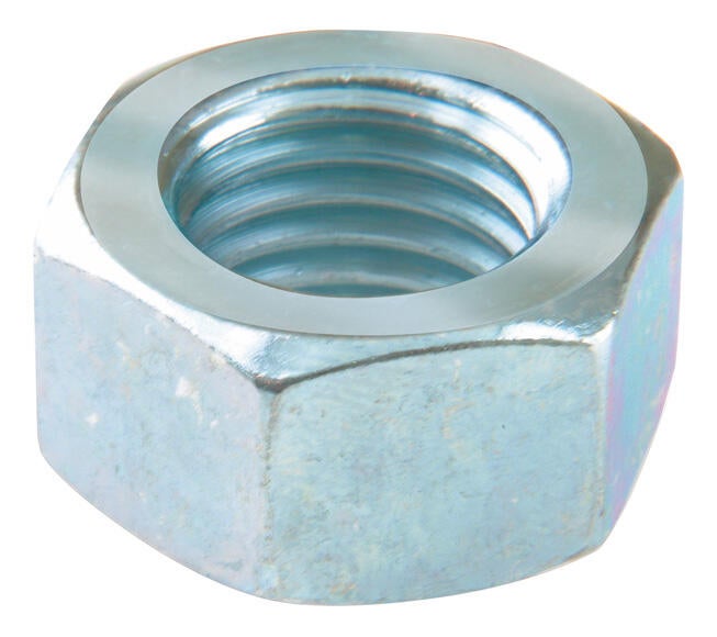 Paquete de 150 tuercas de 6 caras de acero cincado - 4