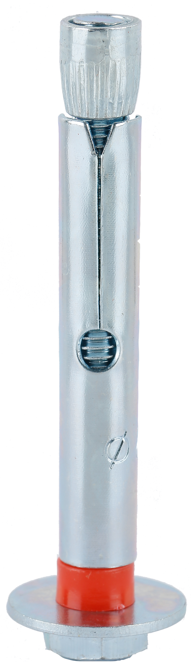 2 tacos de metal con tornillo para material macizo de Ø8x60 métrica 6