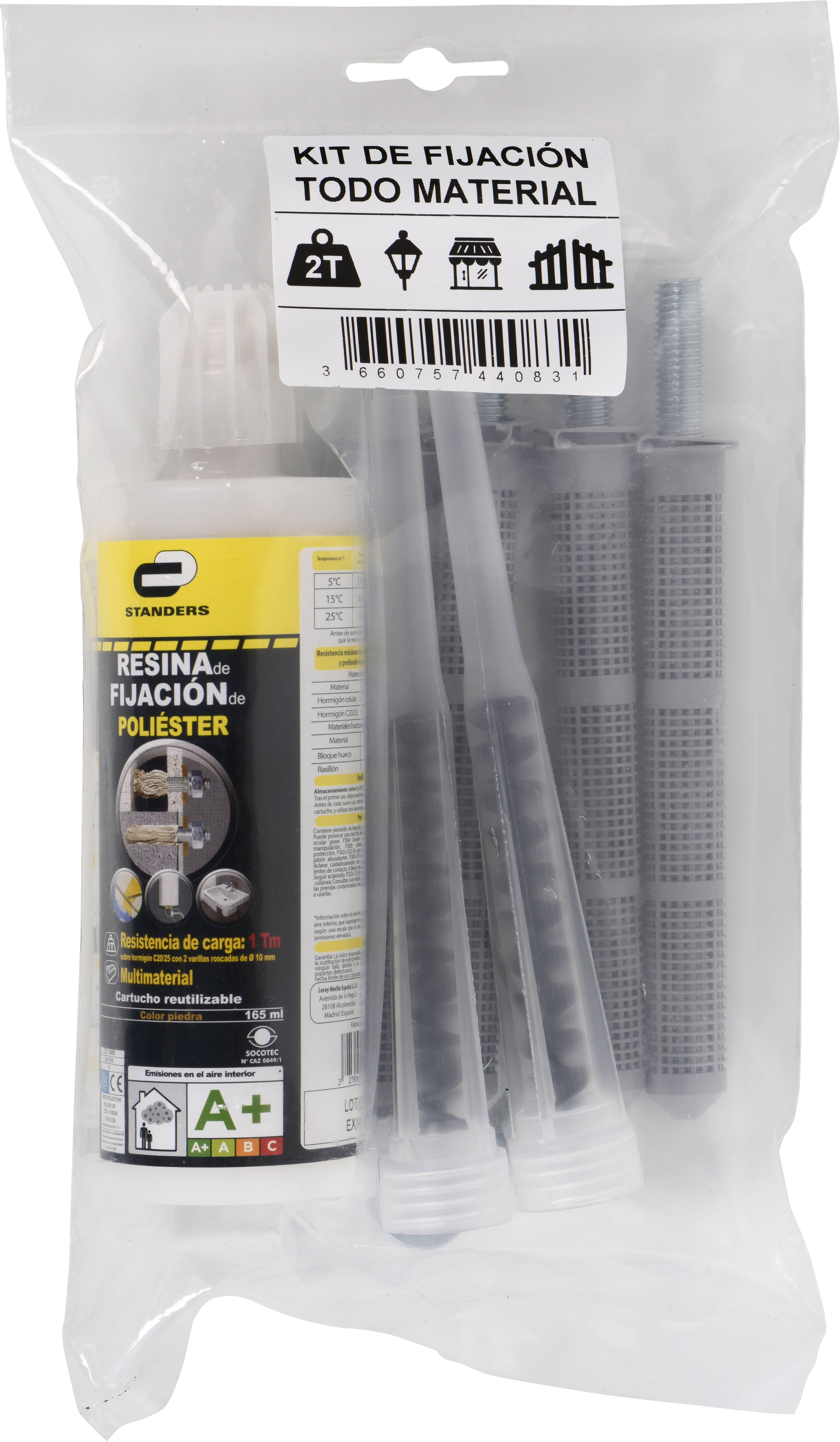 Kit de taco químico STANDERS - 2