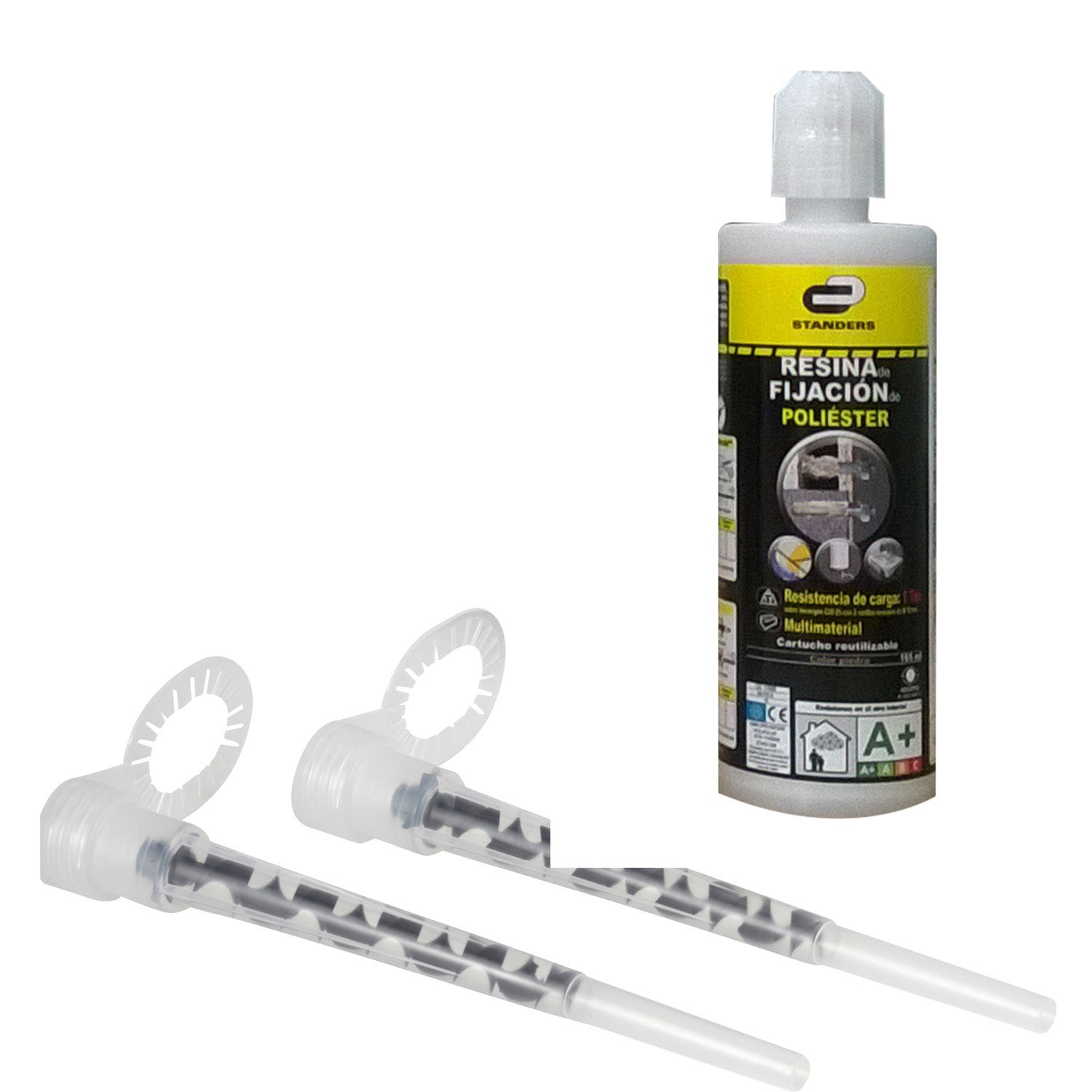 Taco de inyección química resina de poliéster STANDERS de 165 ml blanca - 2