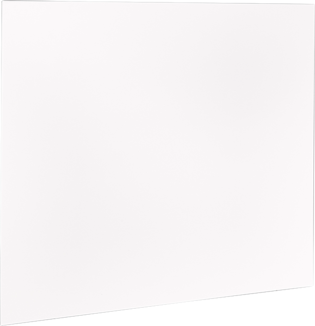 Chapa para parede anti salpicos branco 50x60 cm Mottez B534FBC