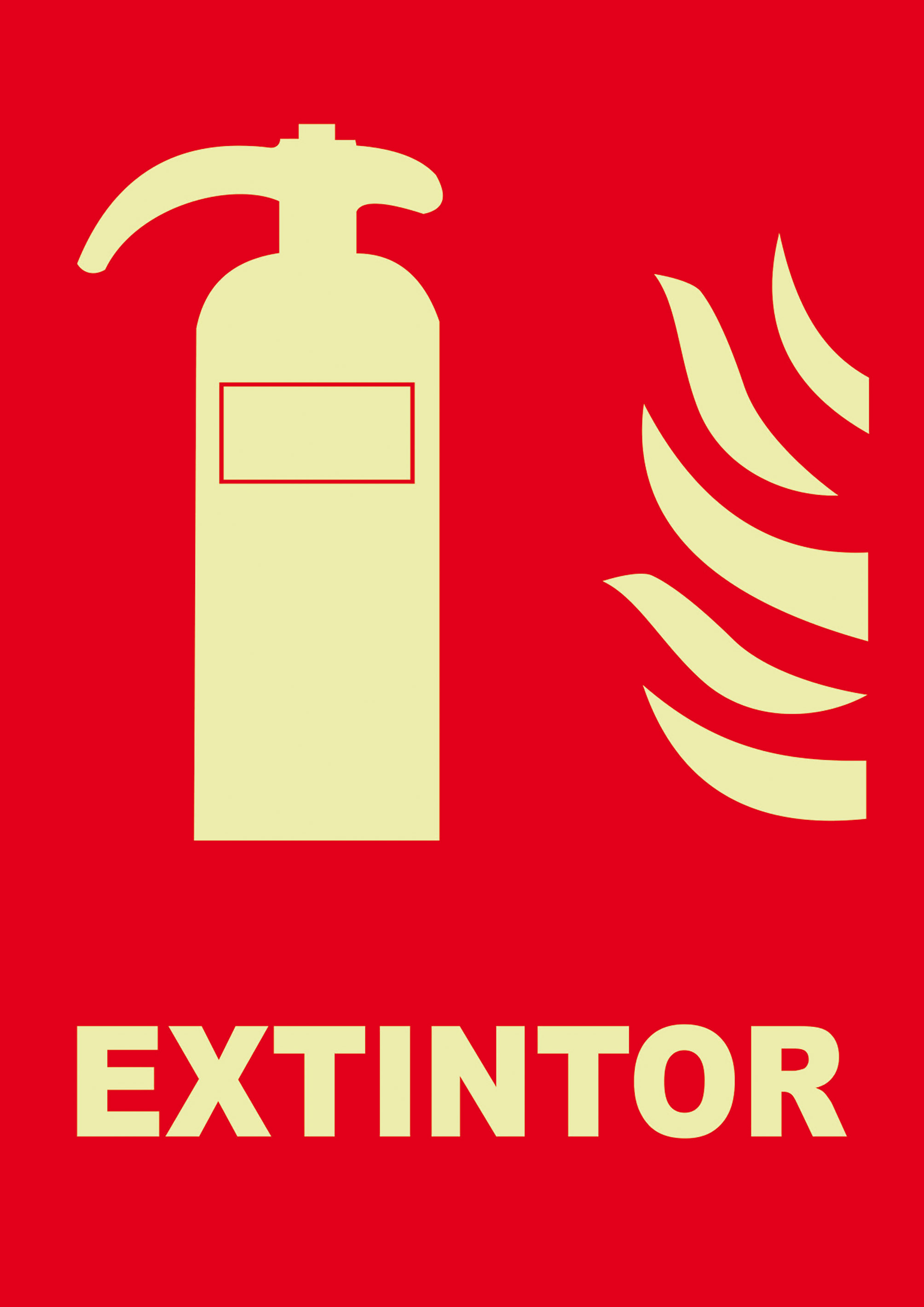 Cartel Extintor 29.7 X 21Cm - 2
