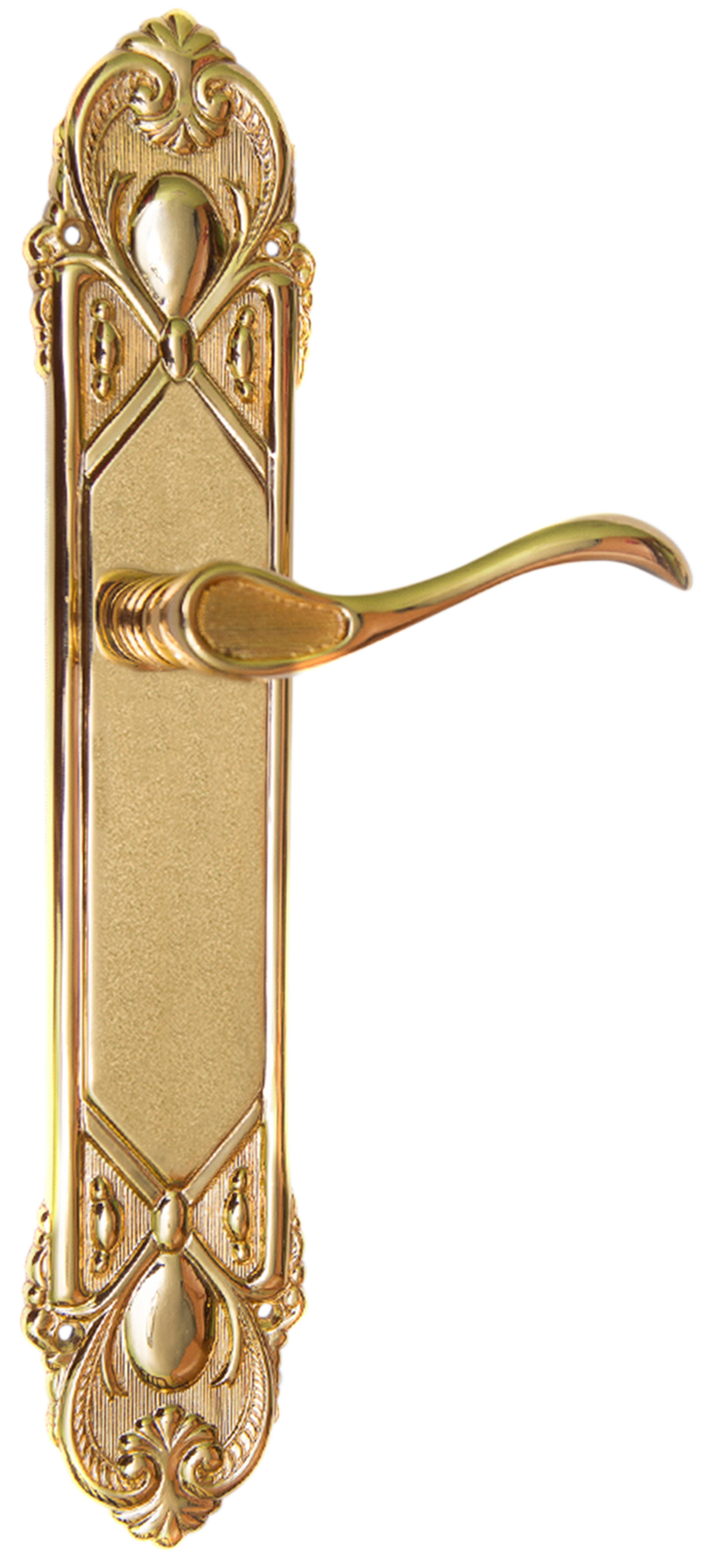 p*y様 GOLD MASTER CLASS Manilla interior de puerta Calsica Prisma de latón oro ligero