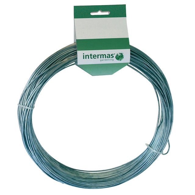 Alambre de acero de 15 m de longitud y 1.3 mm de ø