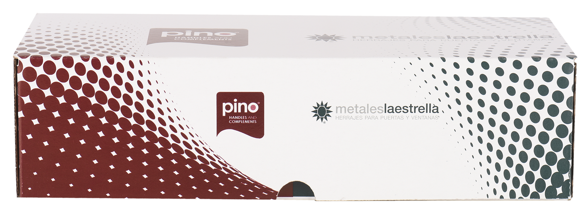 Manilla de placa para puerta Novara de zamak niquel satinado - 5