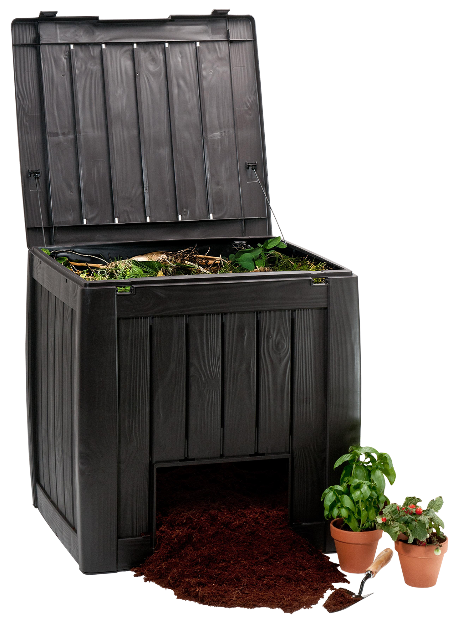 Compostador para exterior KETTER de polipropileno de 340 litros - 4