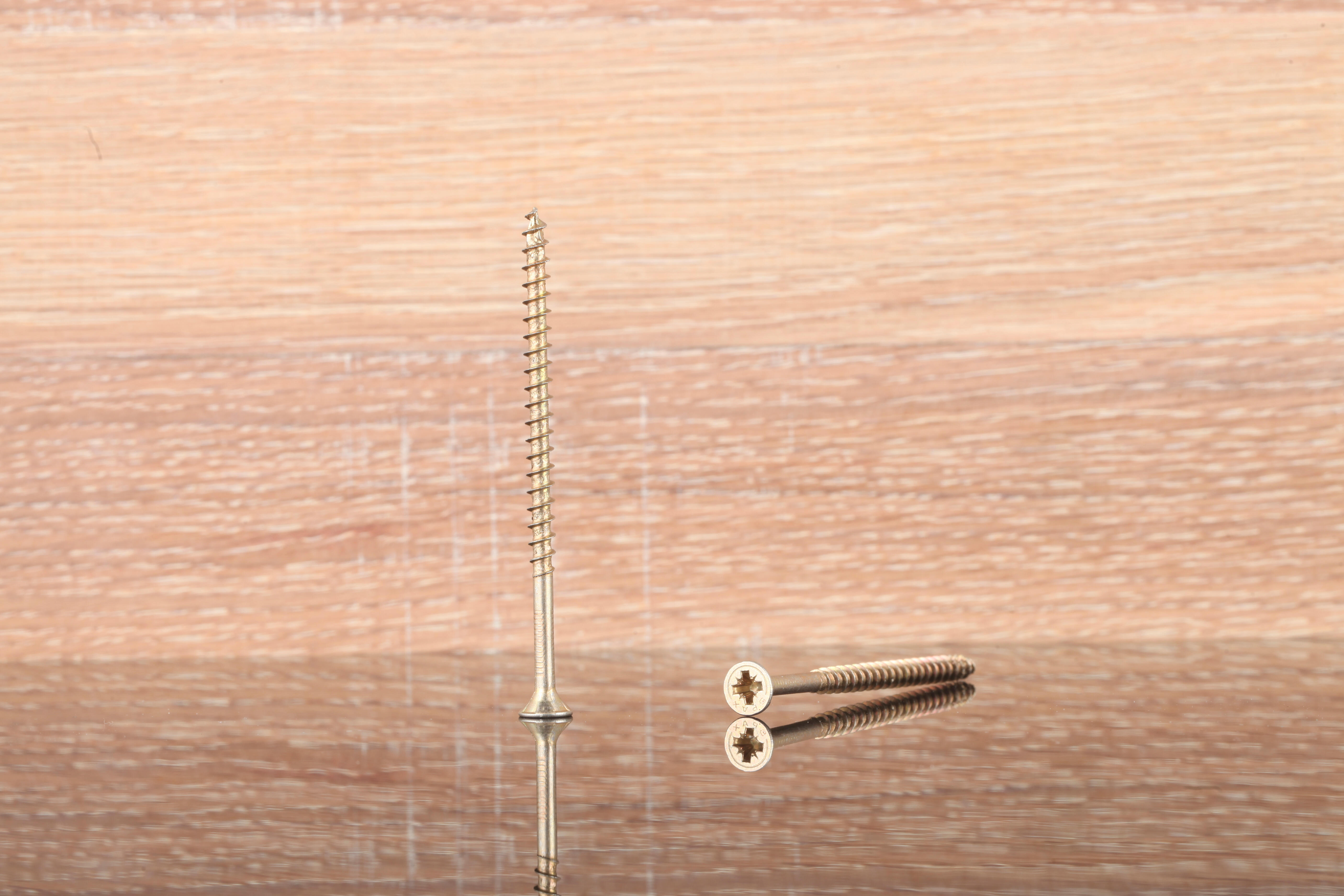 10 Tornillo para madera SPAX pozidriv con cabeza avellanada, ø 4.5 x L. 80 mm - 2