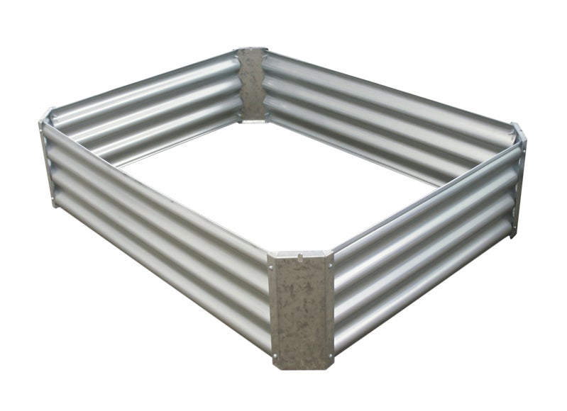Cama invernadero galvanizada 30x90x120 cm