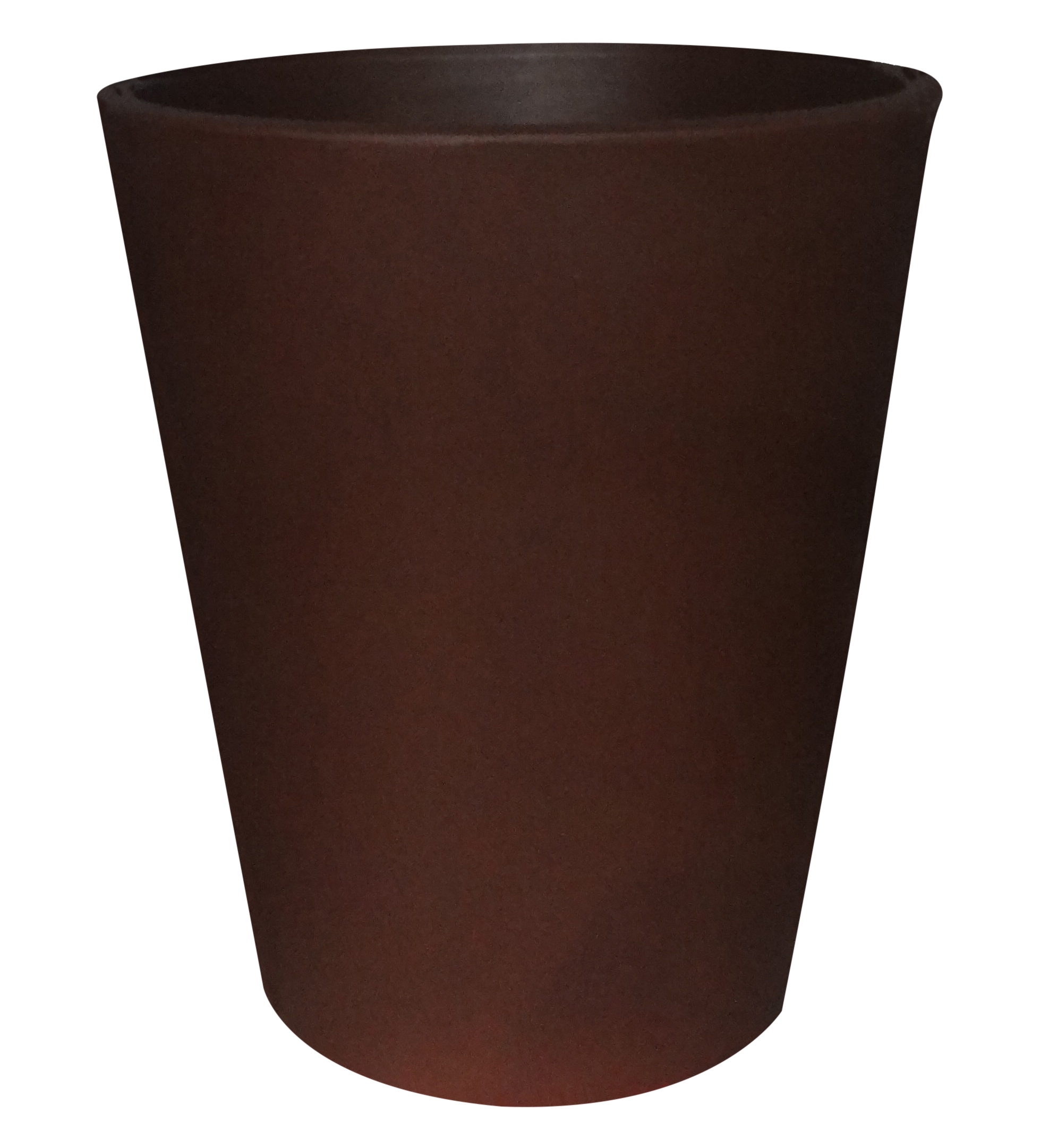 Maceta de plástico gerbera marrón ø 45x54 cm
