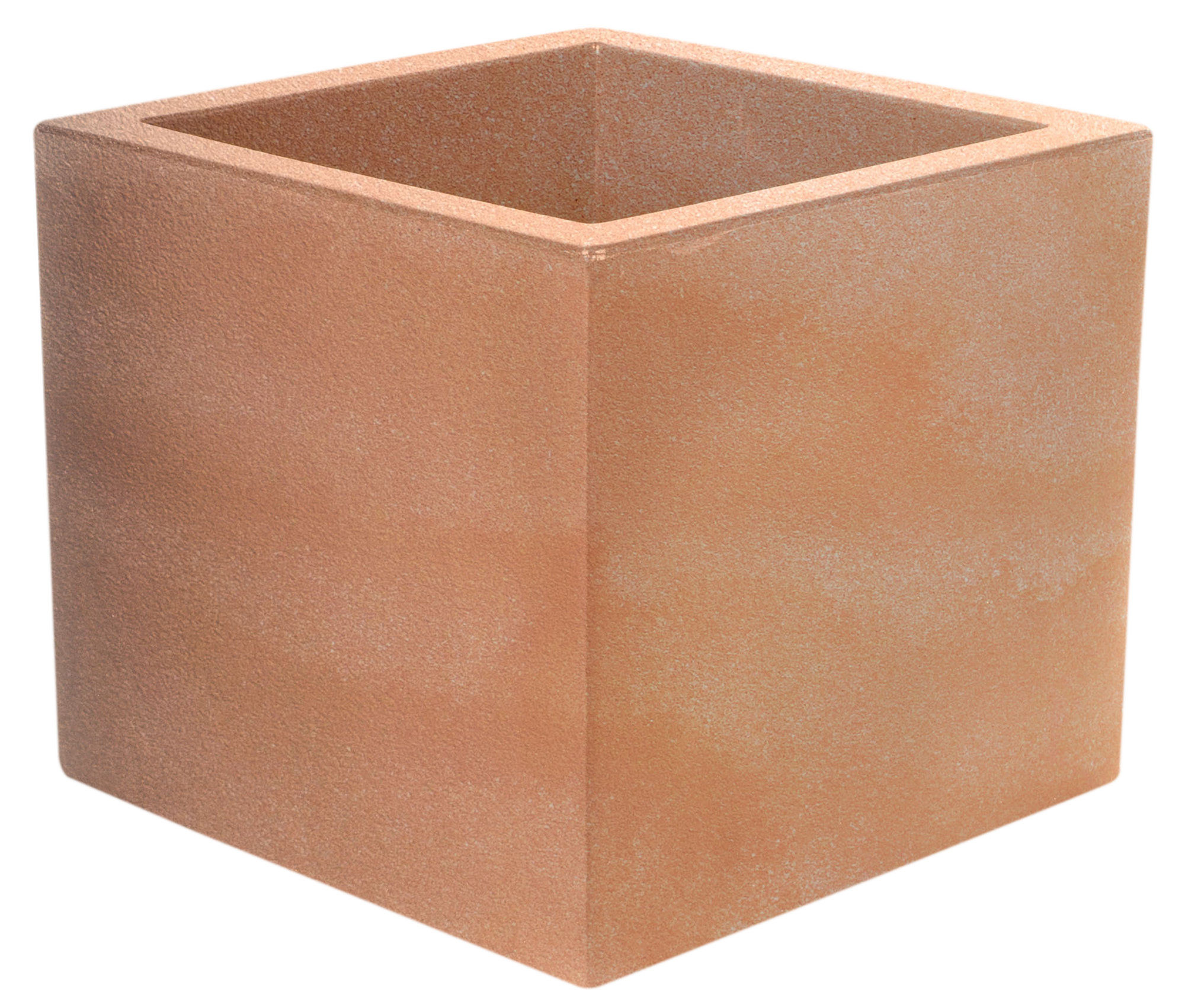 Maceta de polietileno narciso terracota 35x32 cm