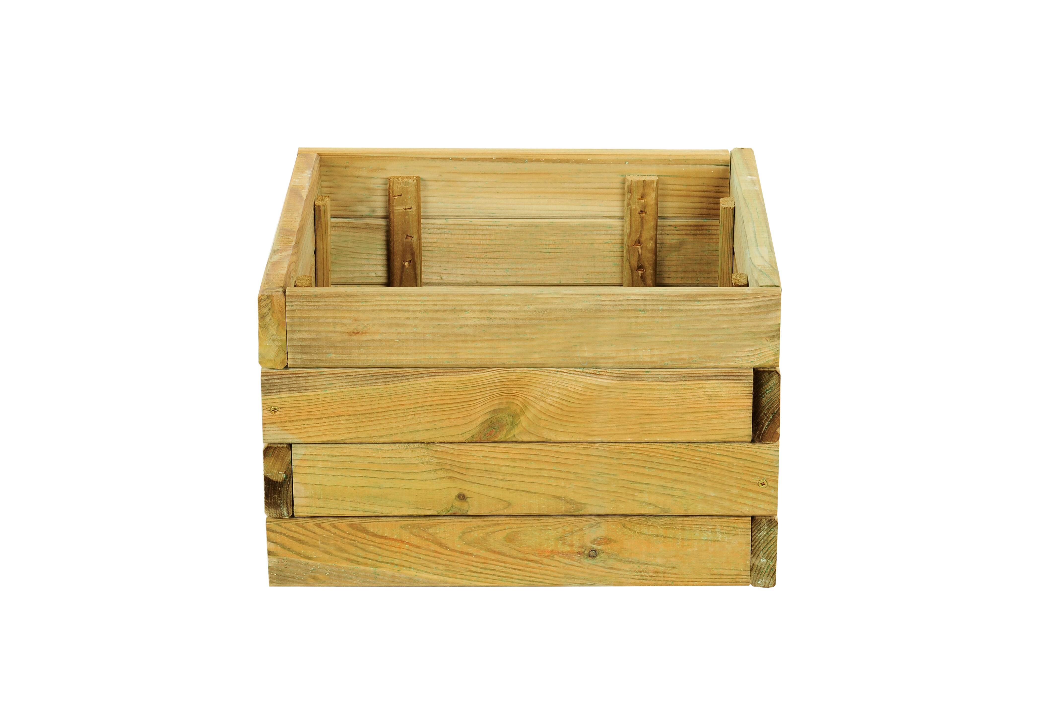 Fioriera RUSTICA FOREST STYLE in legno pino H 27 x L 40 cm - 3
